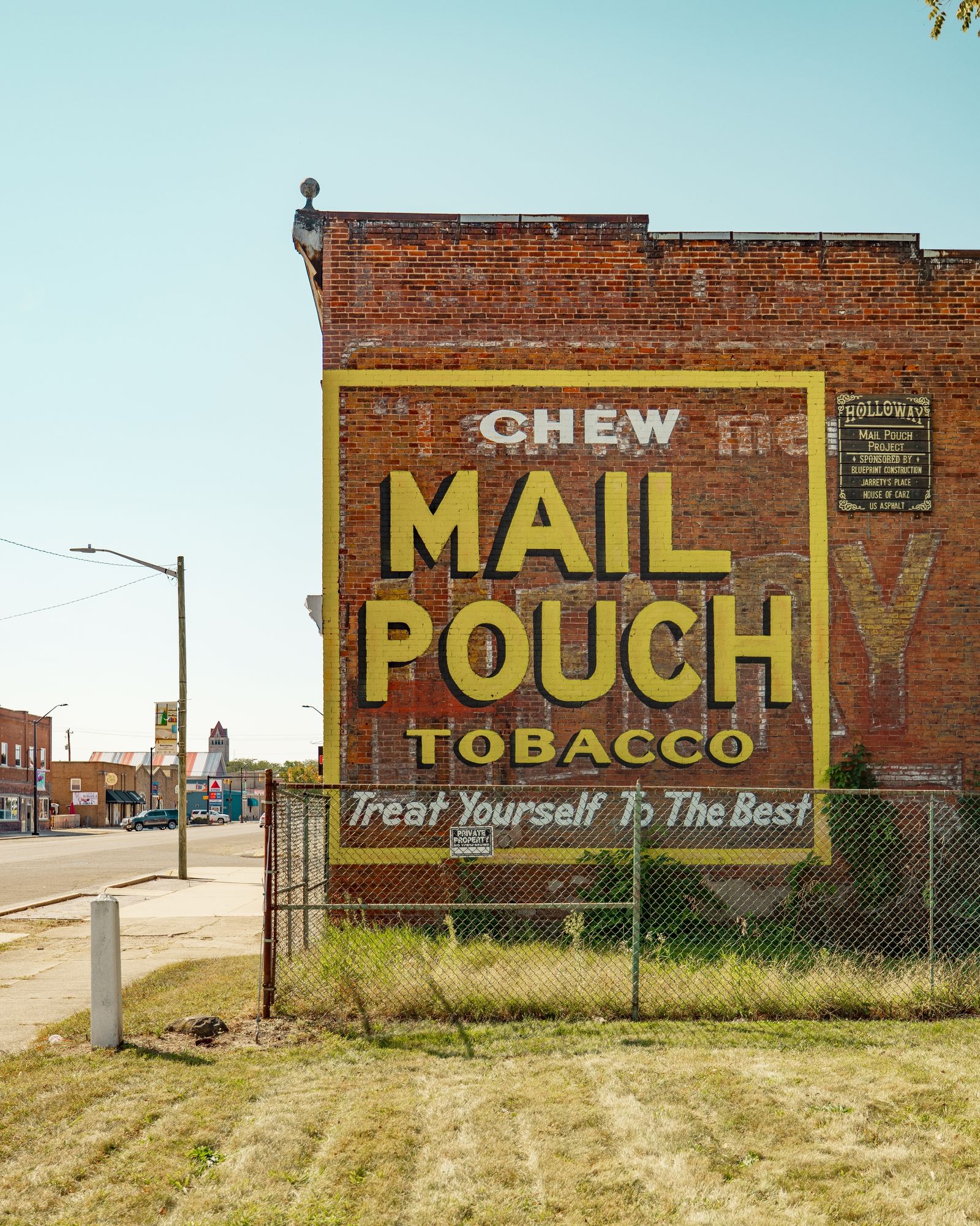 Mail Pouch Sign in Rochester