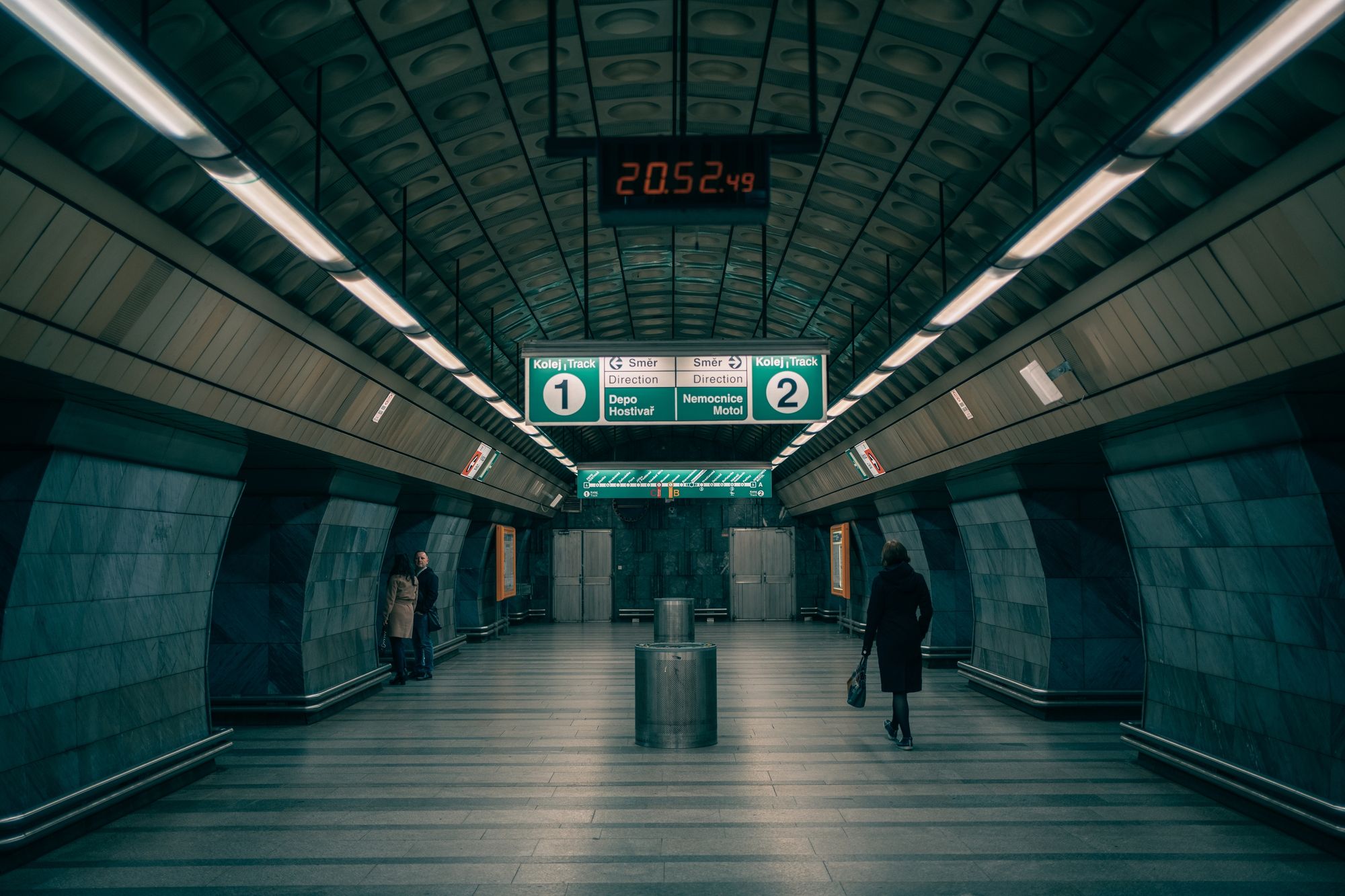 Malostranská Metro Station, Prague