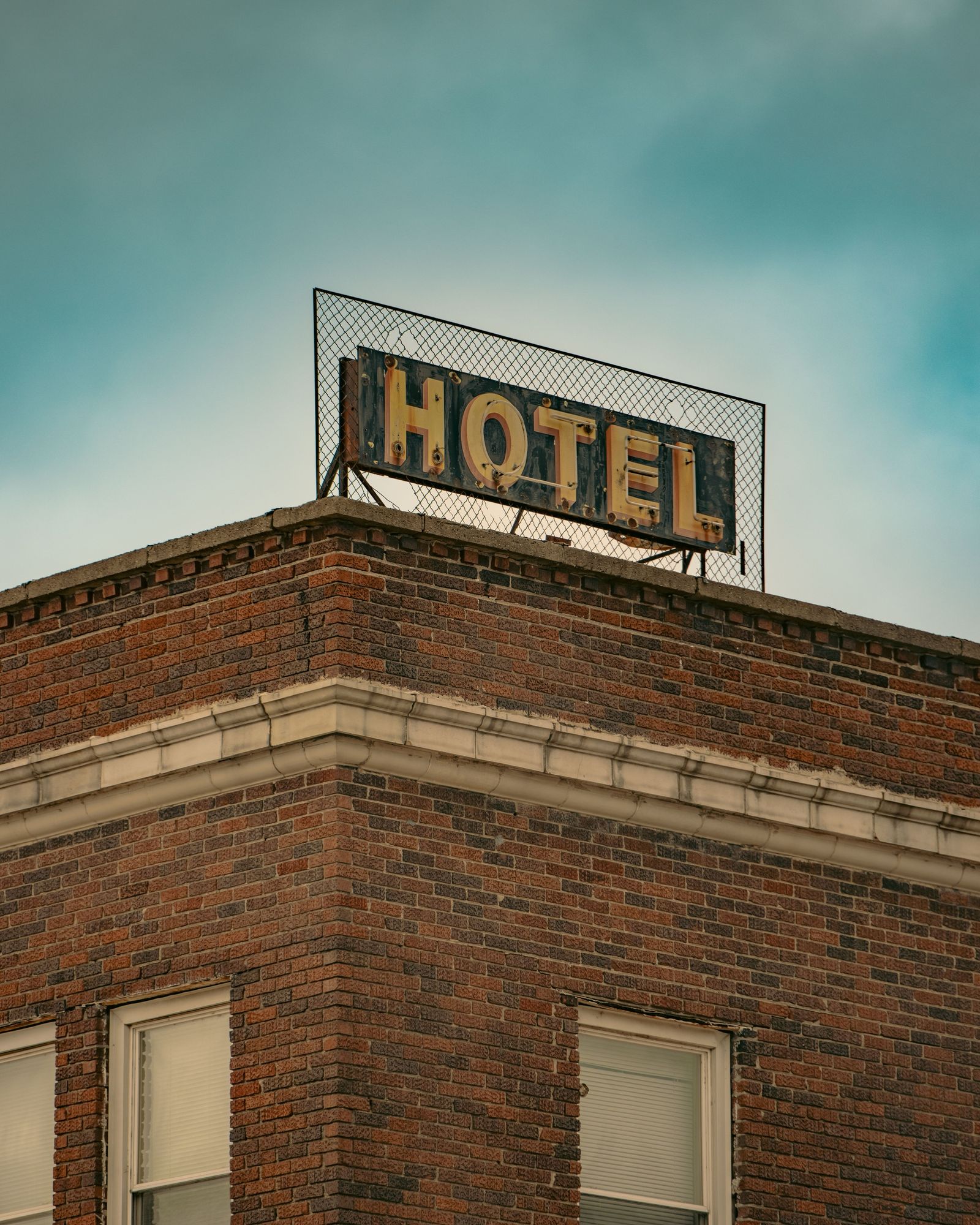 Marseilles Hotel Sign