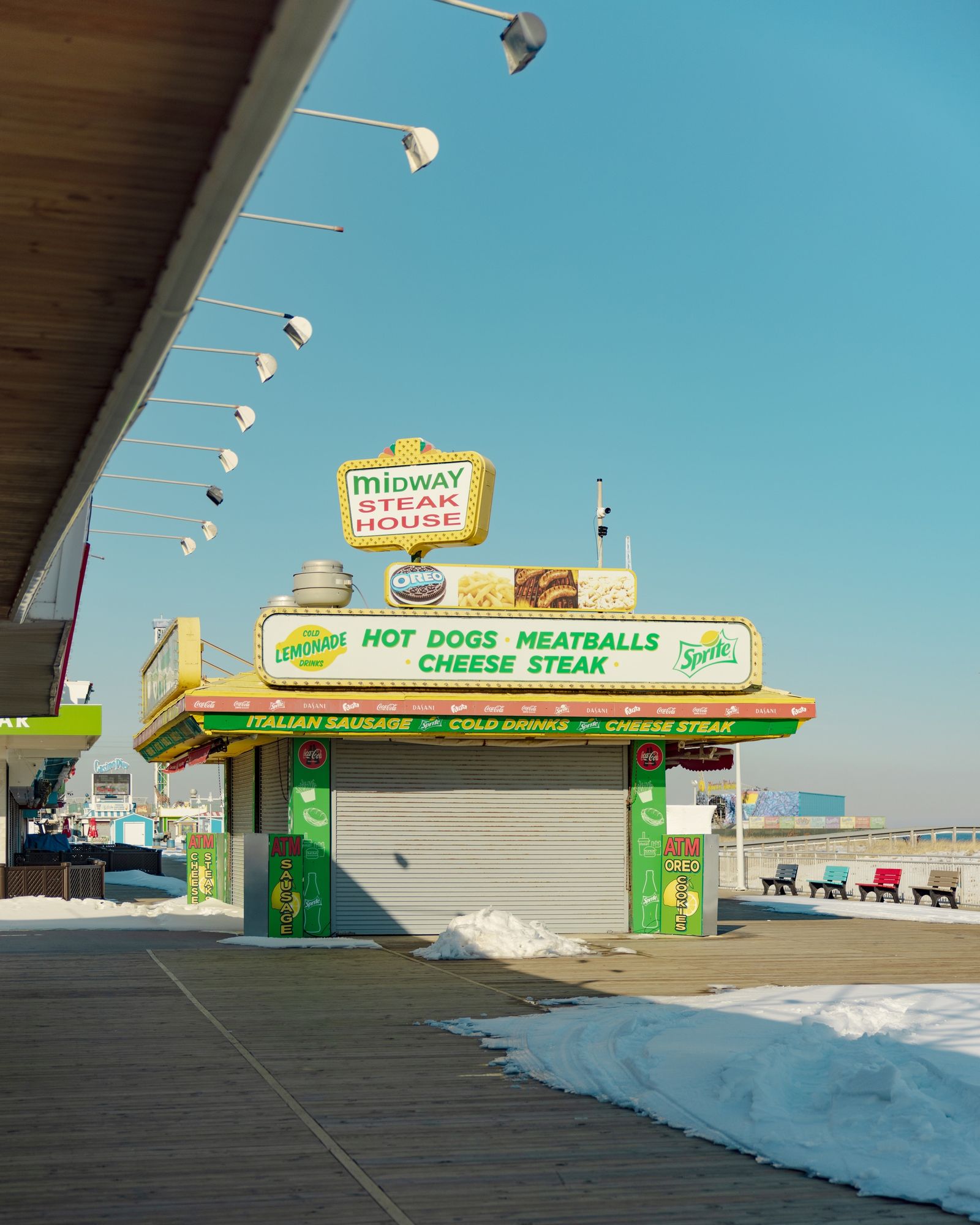 Midway Steak House in Winter 03
