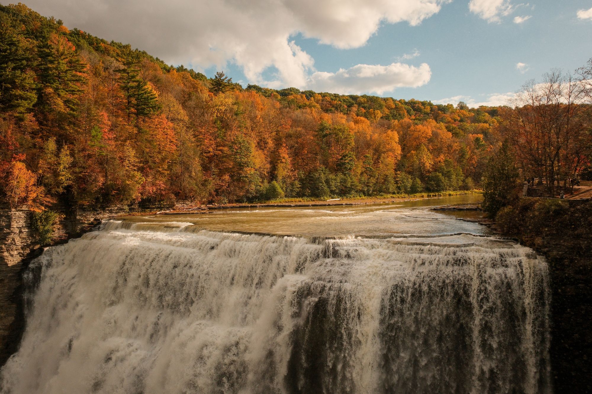 Middle Falls, Letchworth State Park 01
