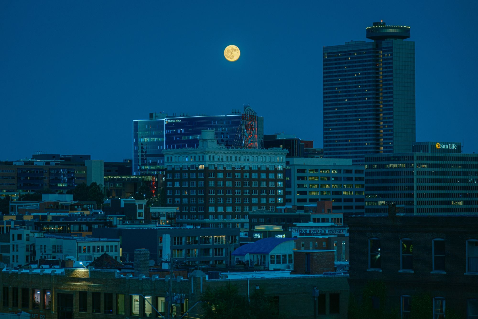 Moon over Kansas City