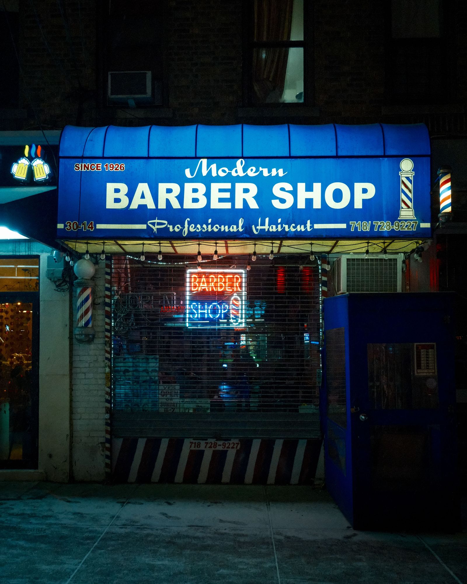 Modern Barber Shop, Astoria