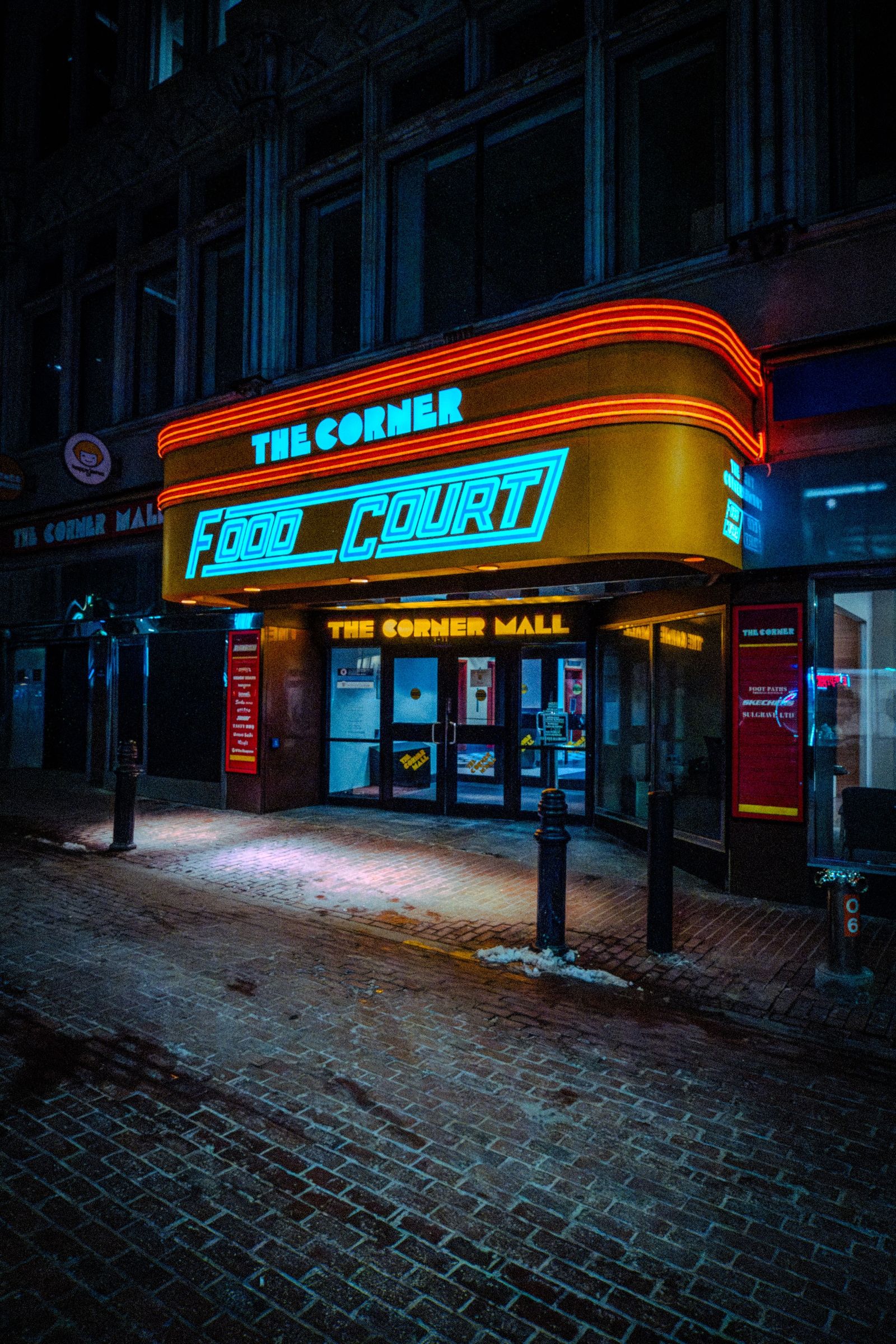 Neon Food Court