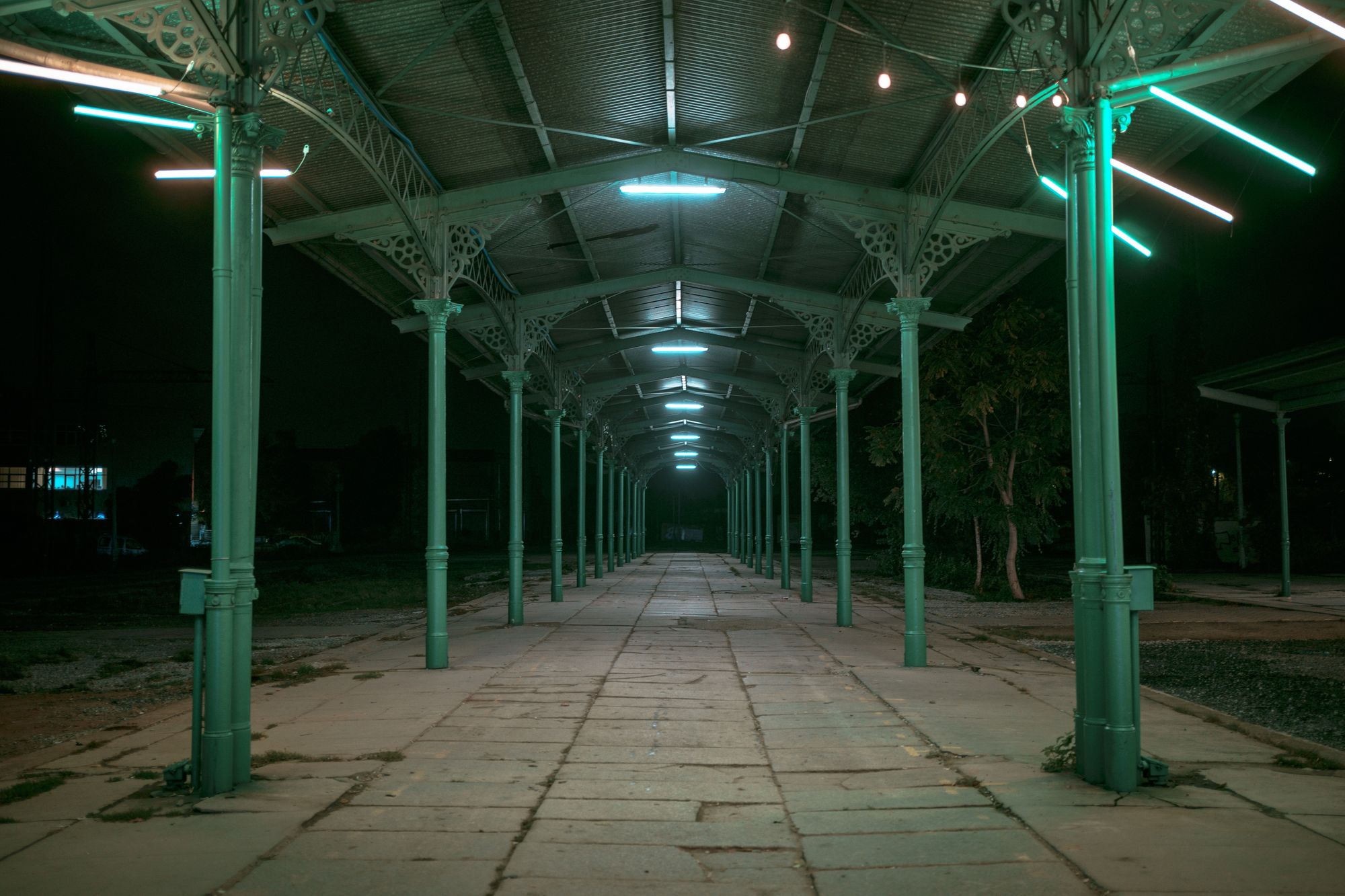 Night at Dworzec Świebodzki