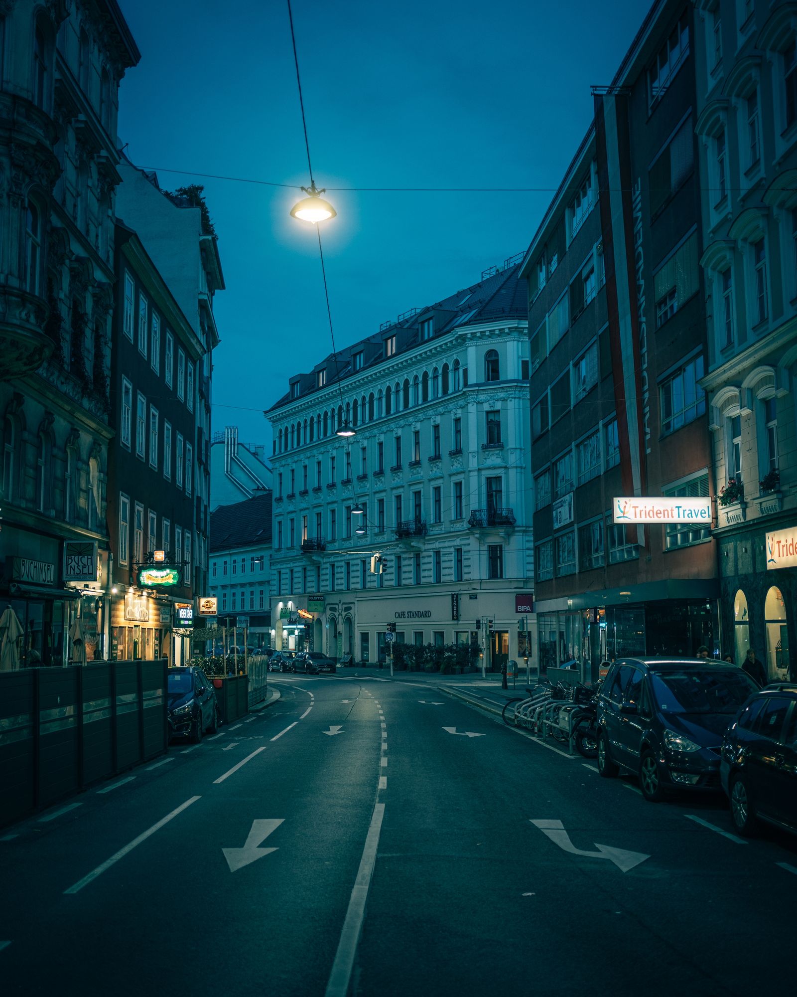 Night on Margaretenstraße, Vienna 01