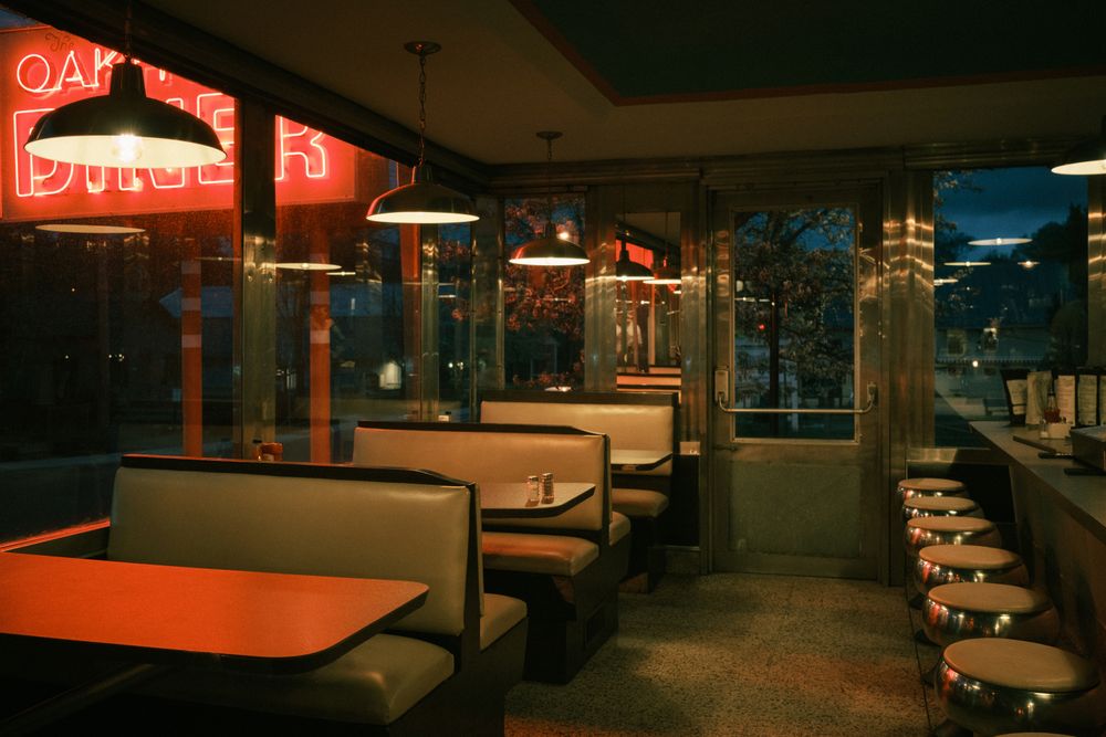 Oakhurst Diner, Millerton 02 | On the Roadside: Posters, Framed Wall Art & Home Decor
