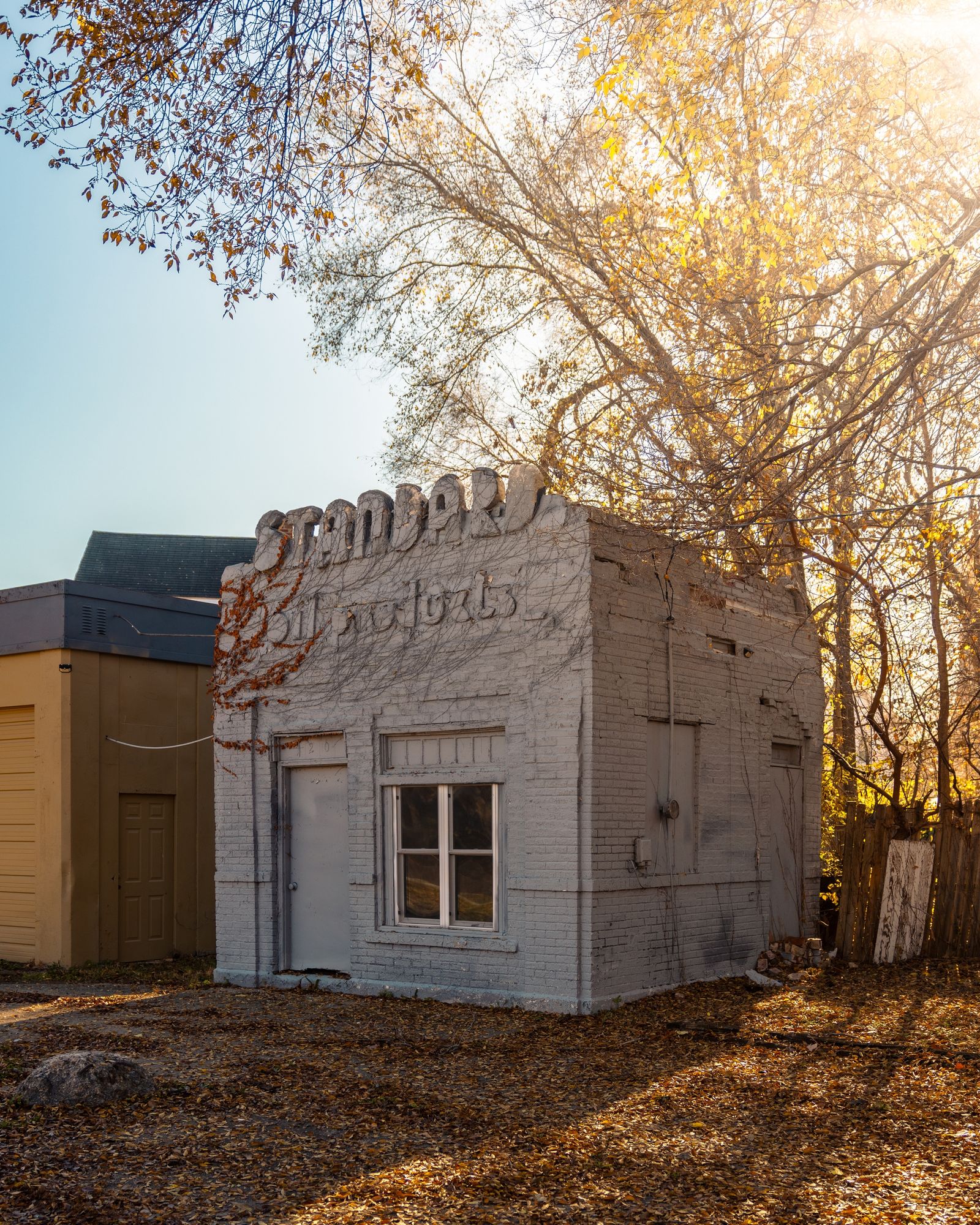 Old Standard Station in Peoria