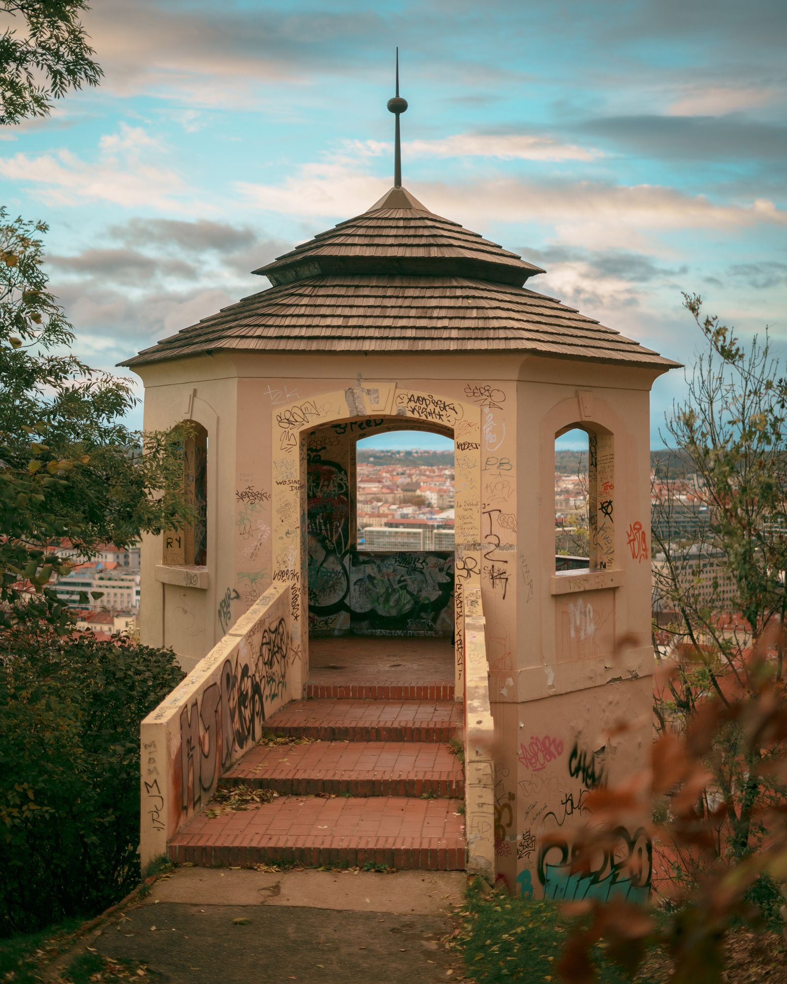 On Vítkov Hill, Prague
