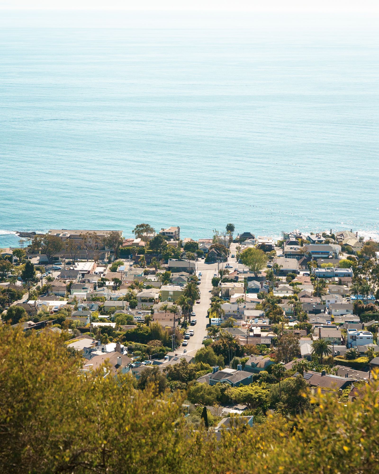 Over Laguna Beach