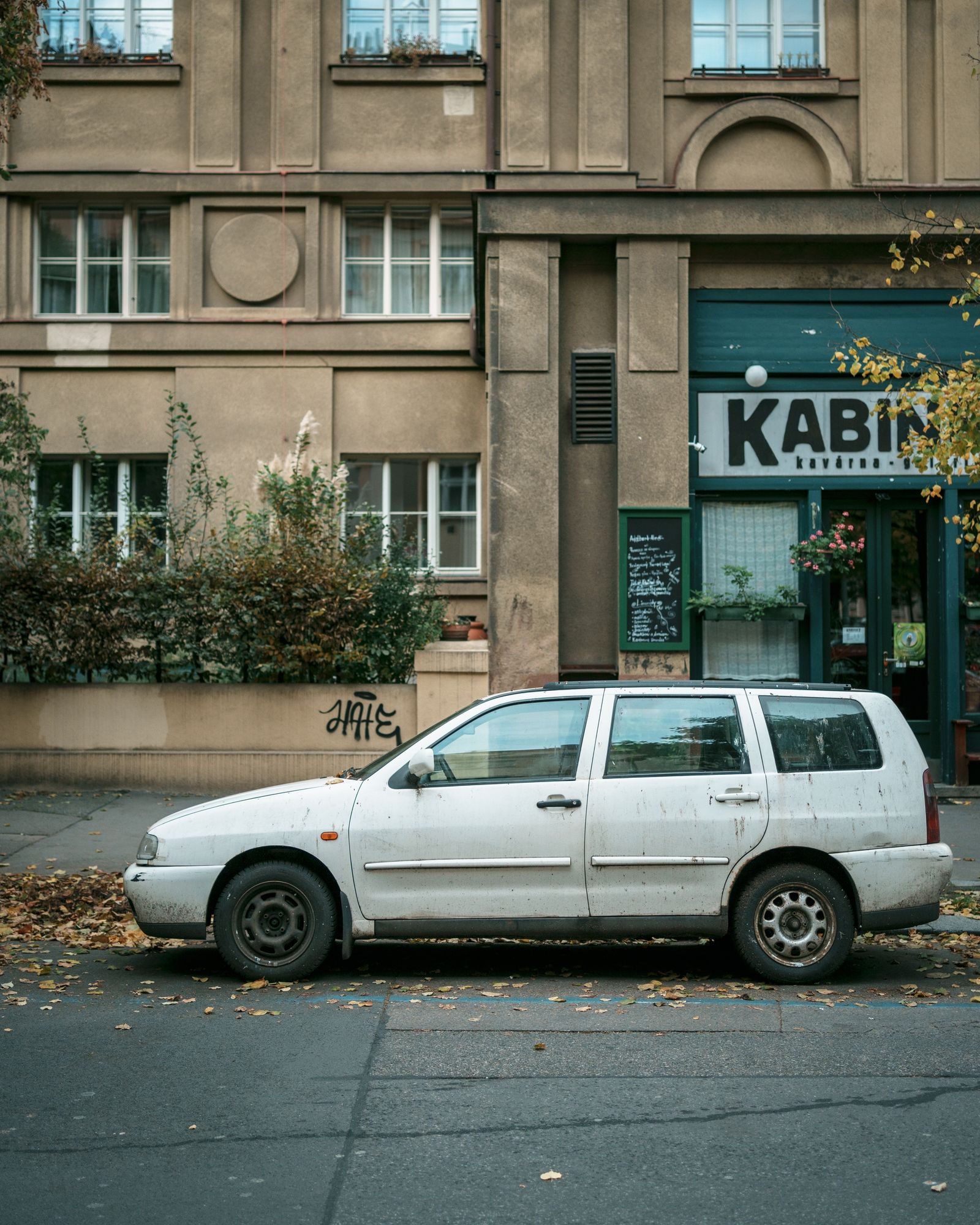 Parked in Bubeneč, Prague 01