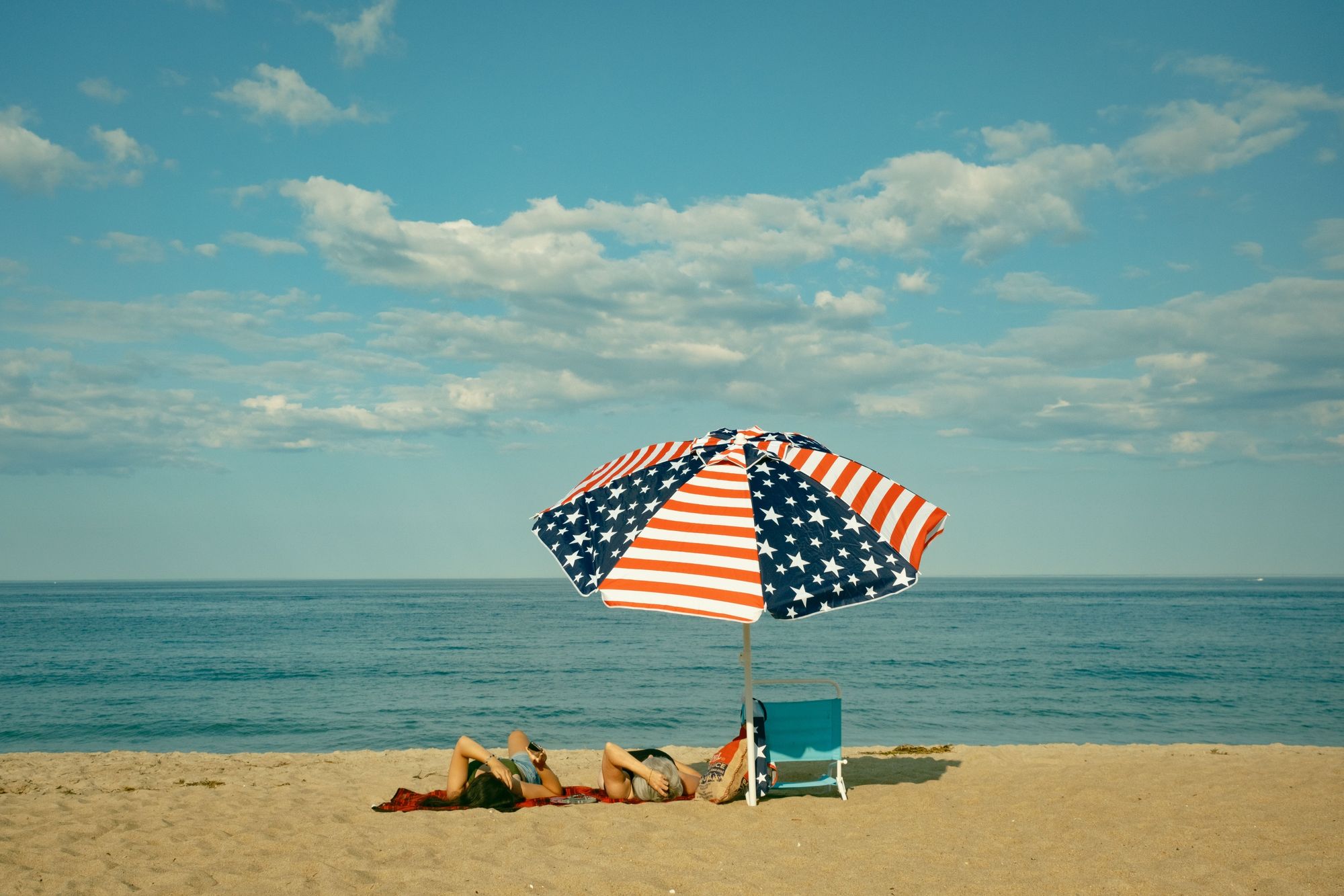 Patriotic Salisbury Beach 01