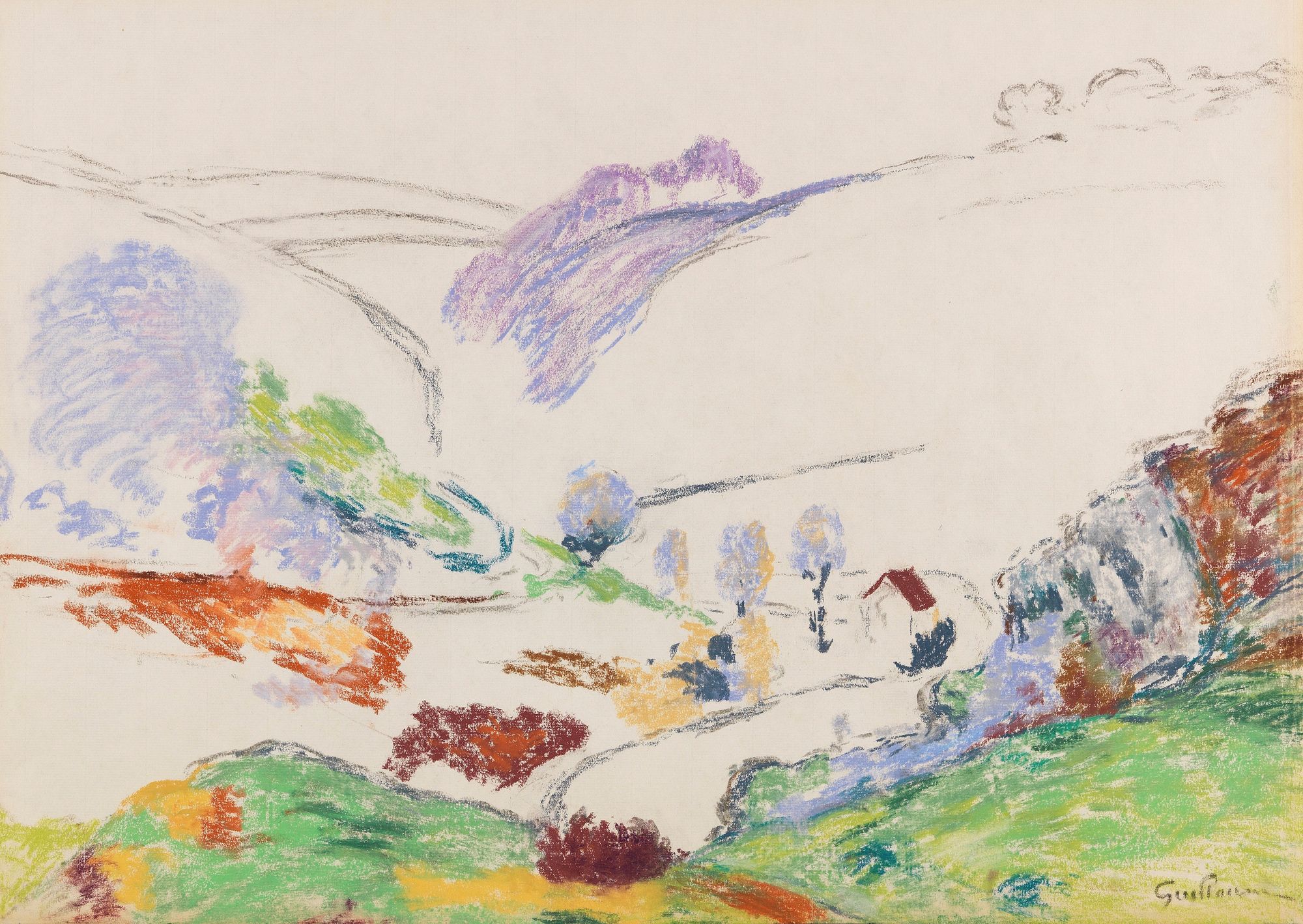 Paysage de la Creuse (1915)