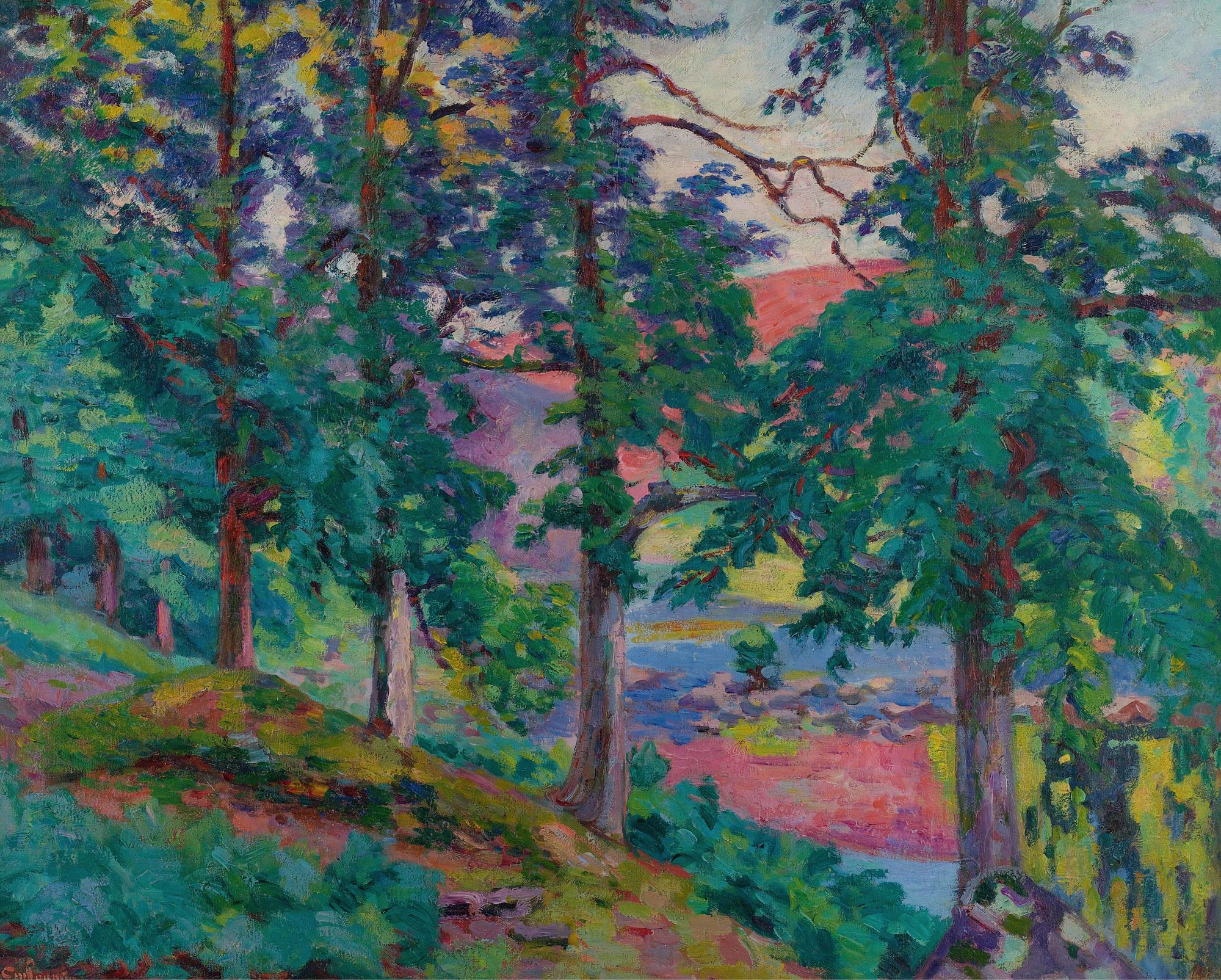 Paysage De La Creuse (circa 1910)
