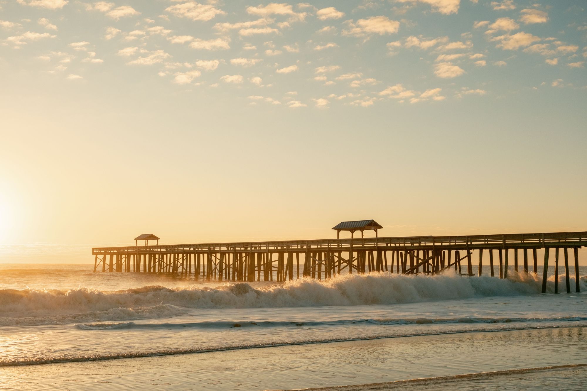 Pier at Sunrise, Fernandina Beach 02