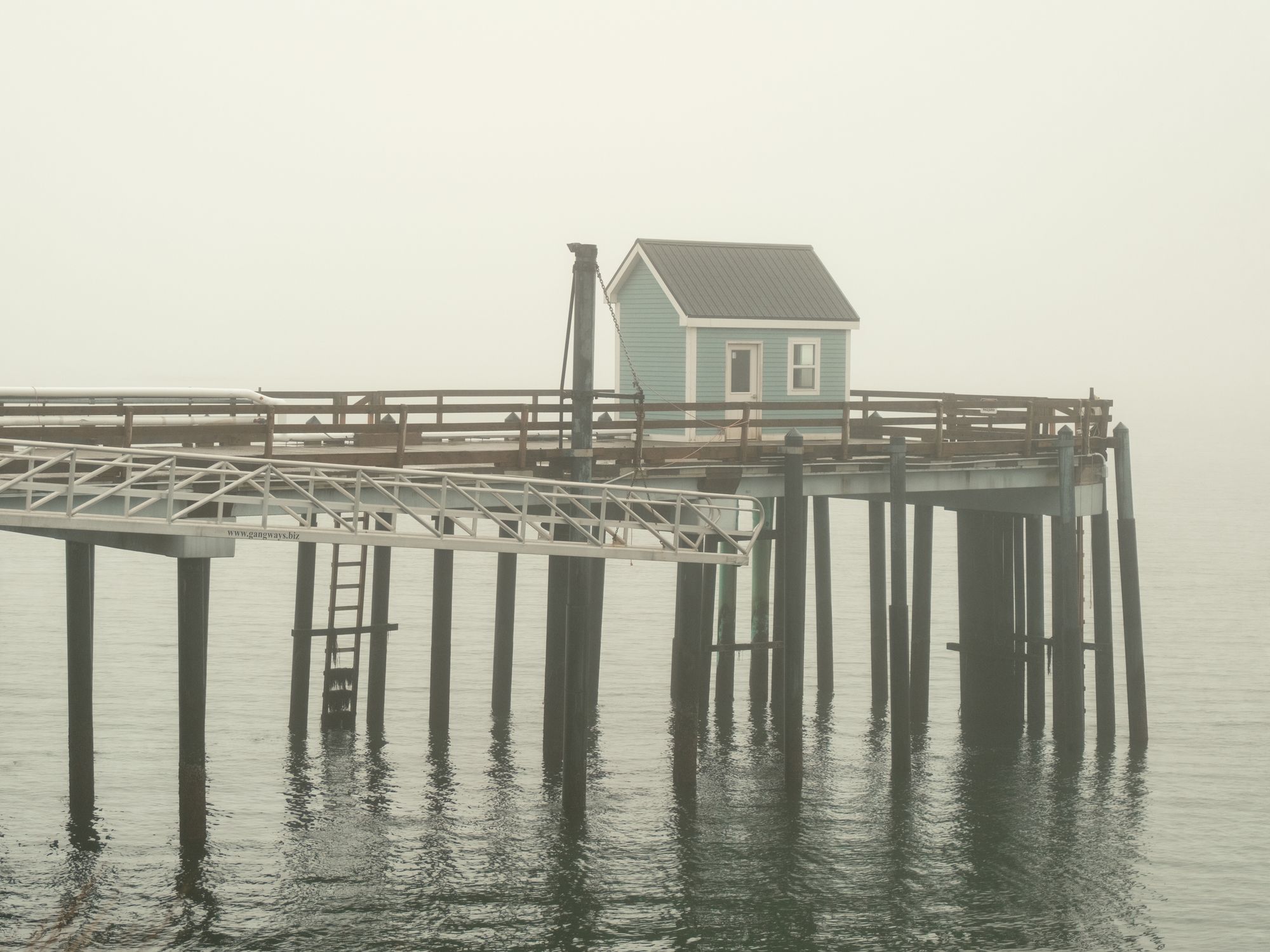 Pier in Fog, Beals Island