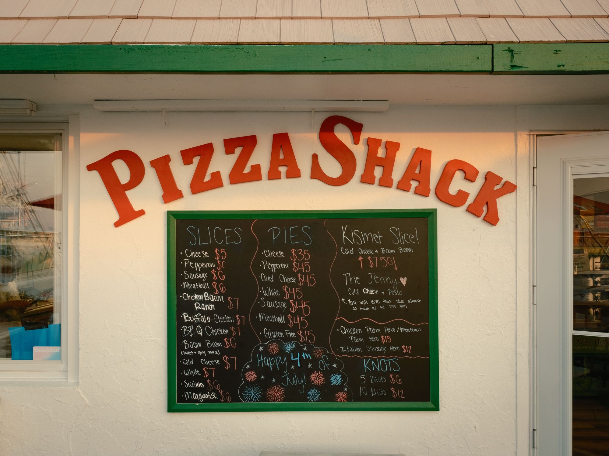 Pizza Shack of Kismet, Fire Island