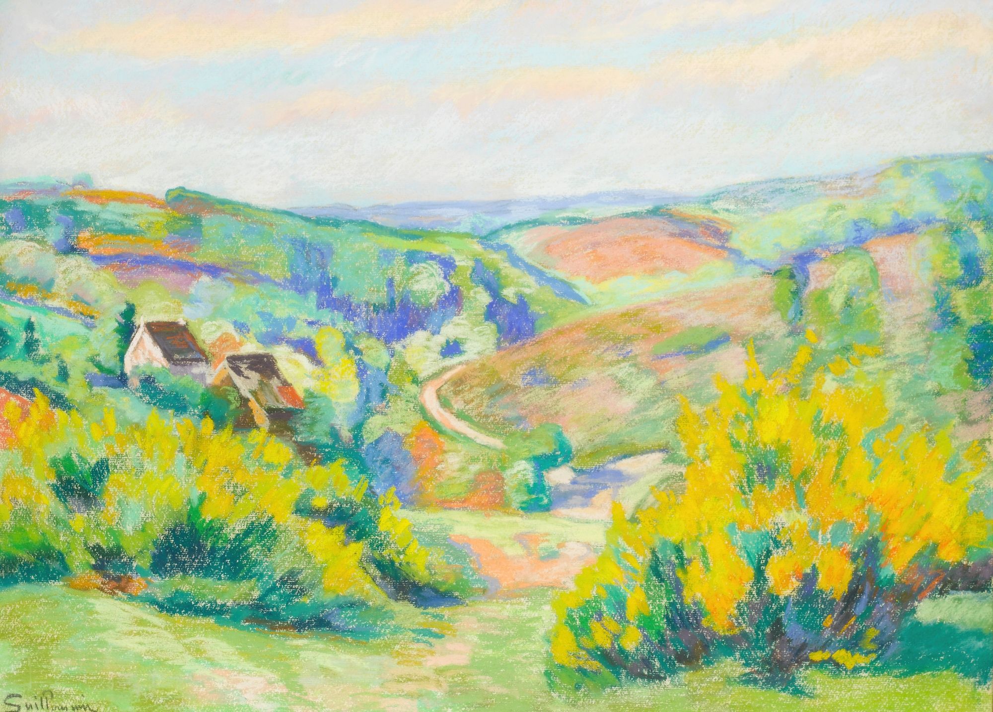 Pont Charraud, Creuse (circa 1916)