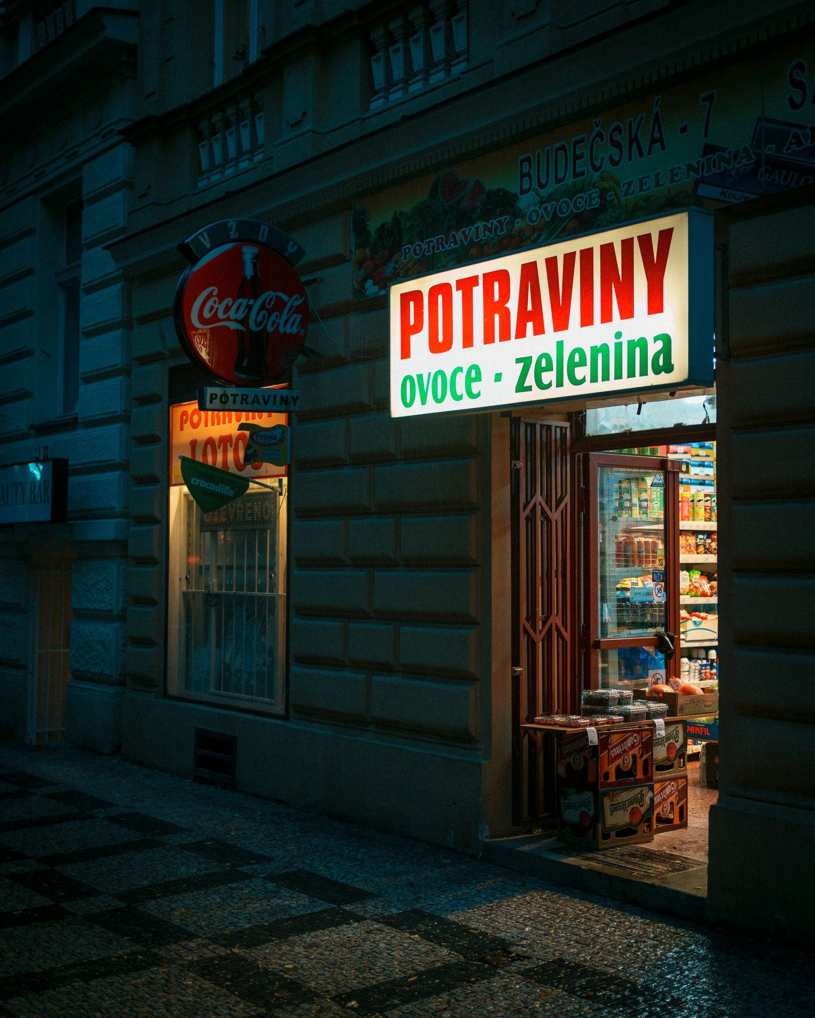 Potraviny, Prague
