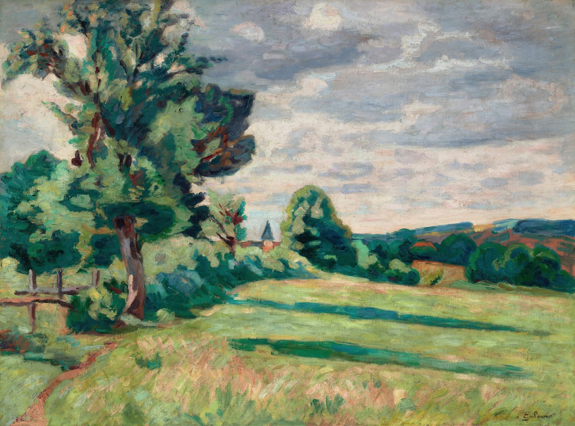Pâturages des granges, Crozant (1914)
