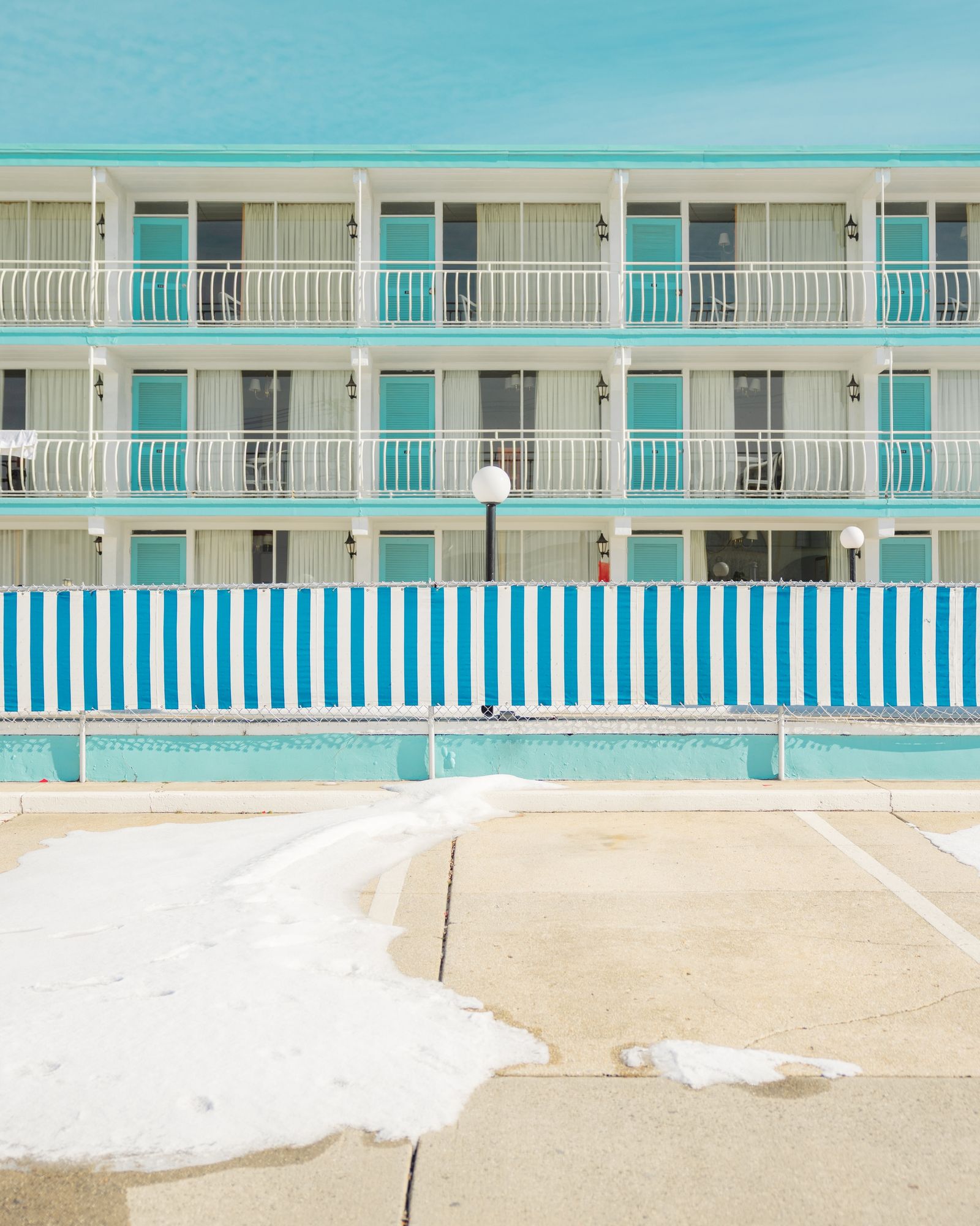 Quebec Motel in Winter 02