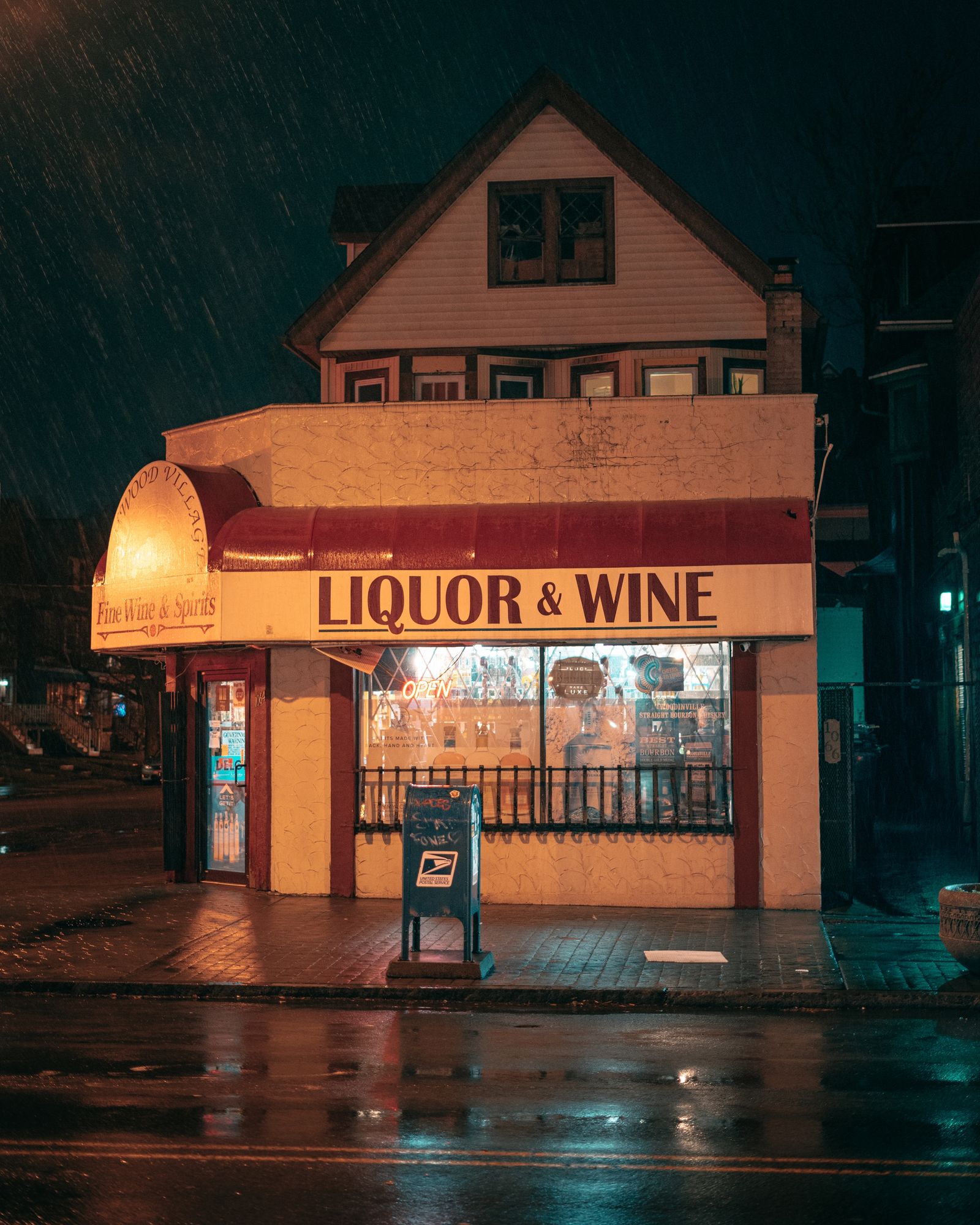 Rainy Night Liquor Store