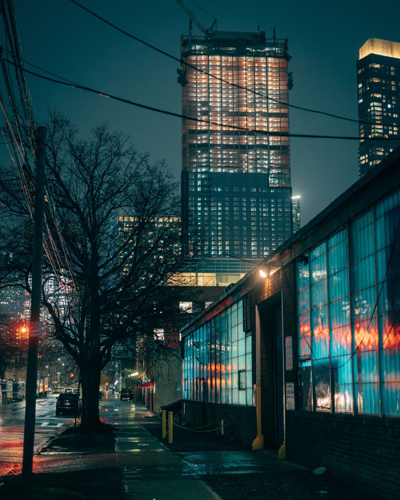 Rainy Night, Long Island City 01