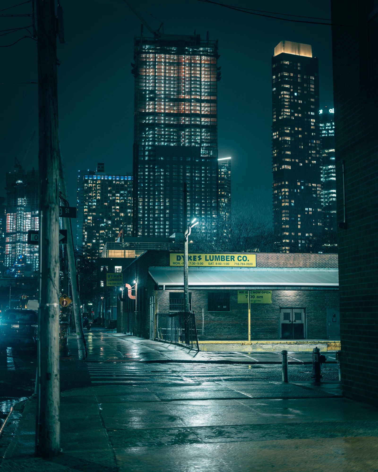 Rainy Night, Long Island City 02