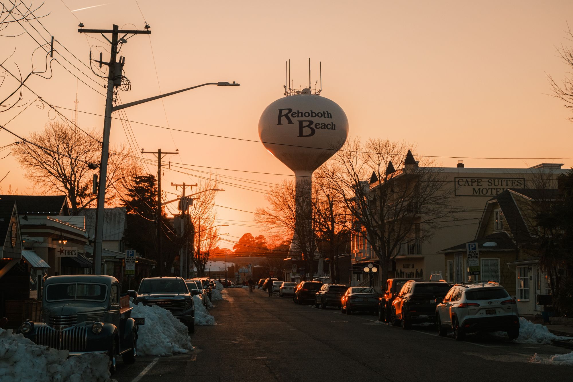 Rehoboth Beach at Sunset 02
