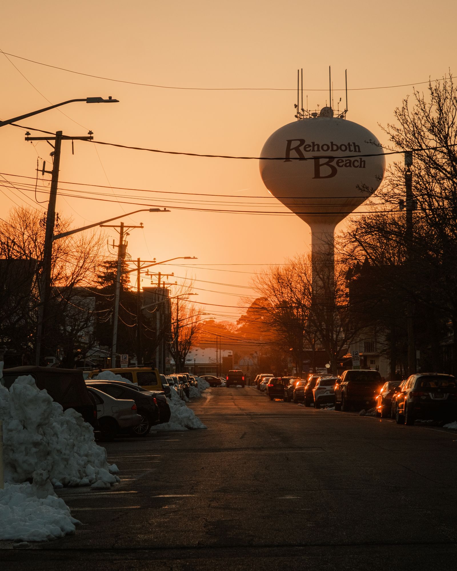 Rehoboth Beach at Sunset 01