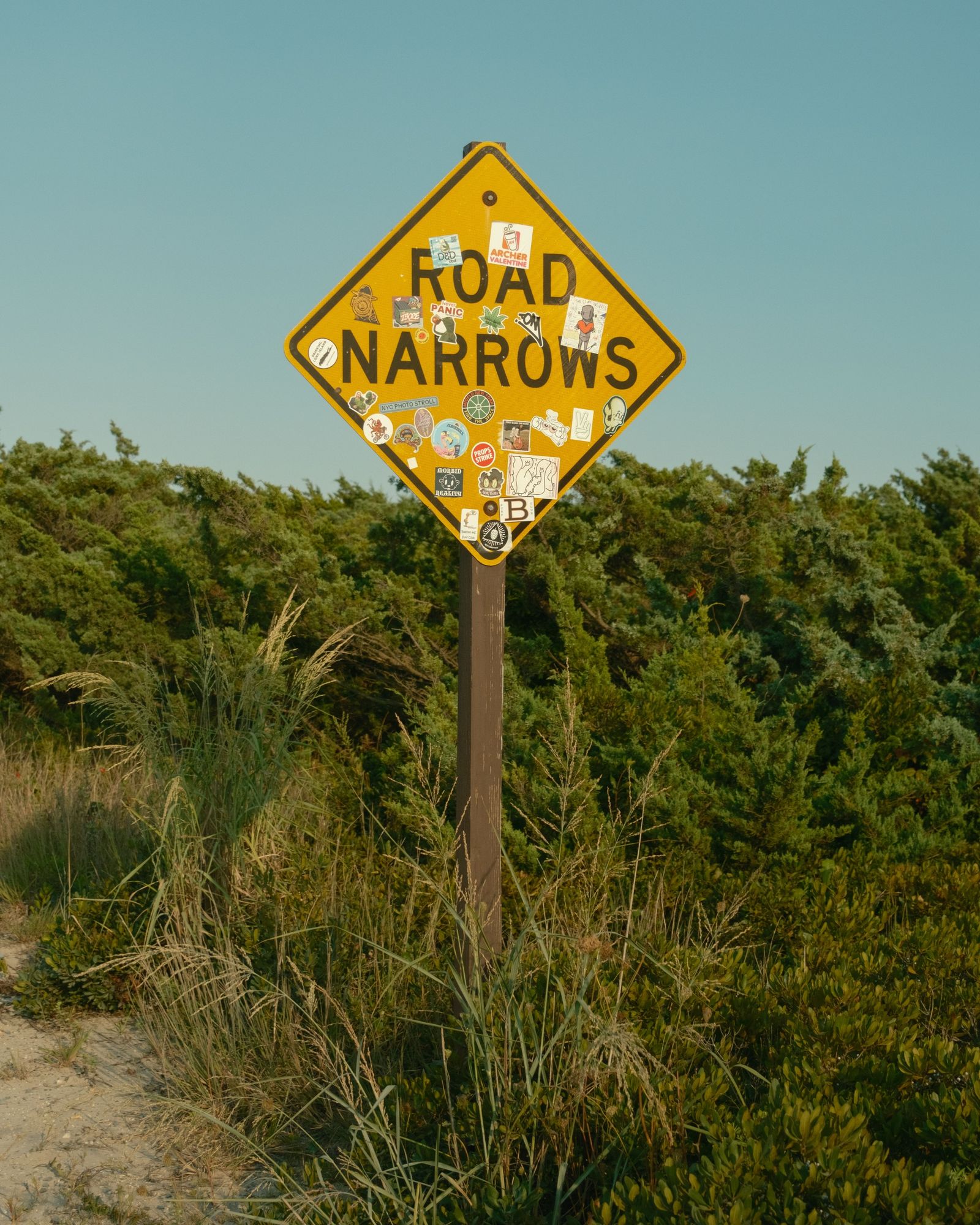 Road Narrows, Fire Island