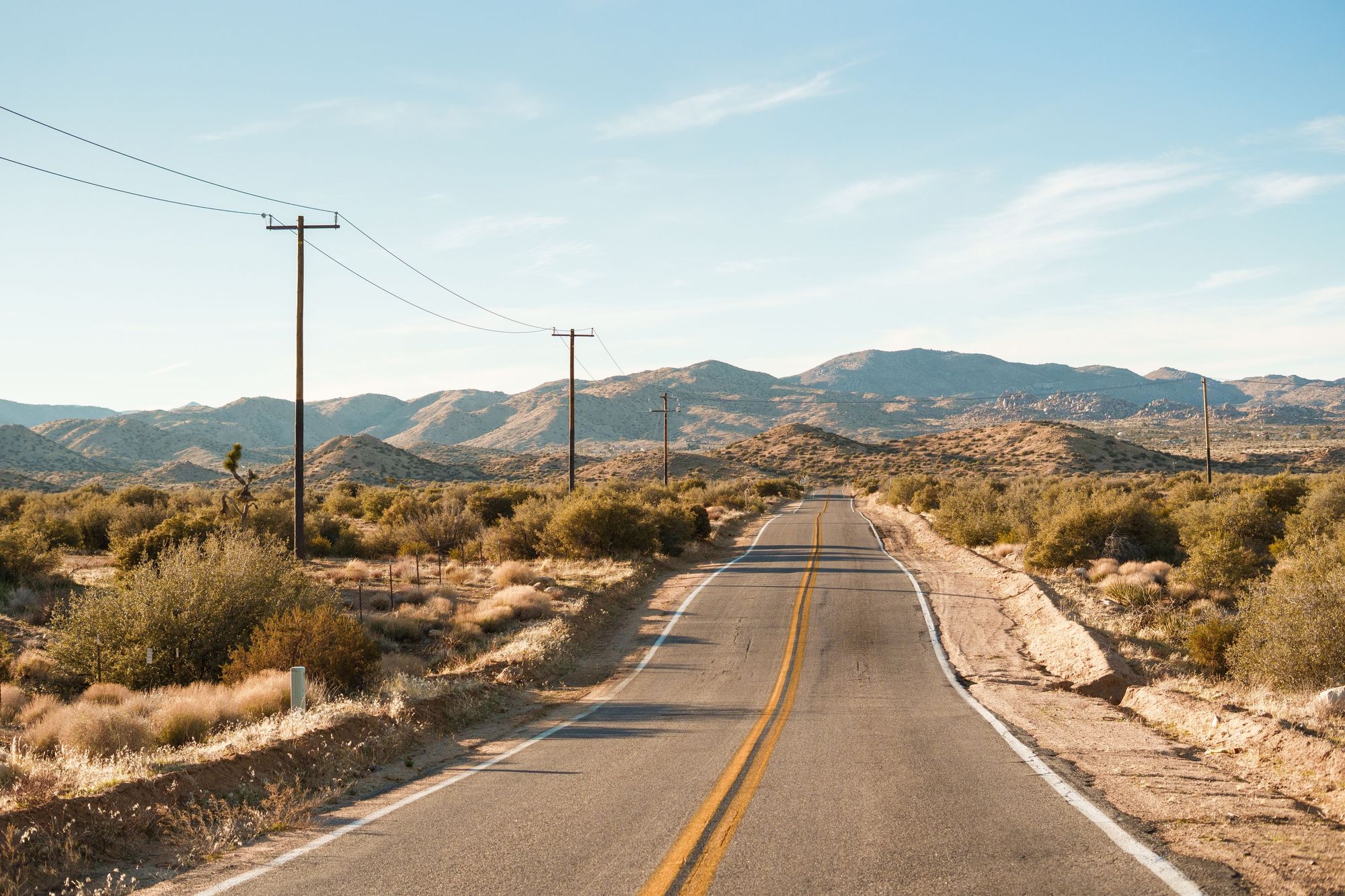Road in Pioneertown