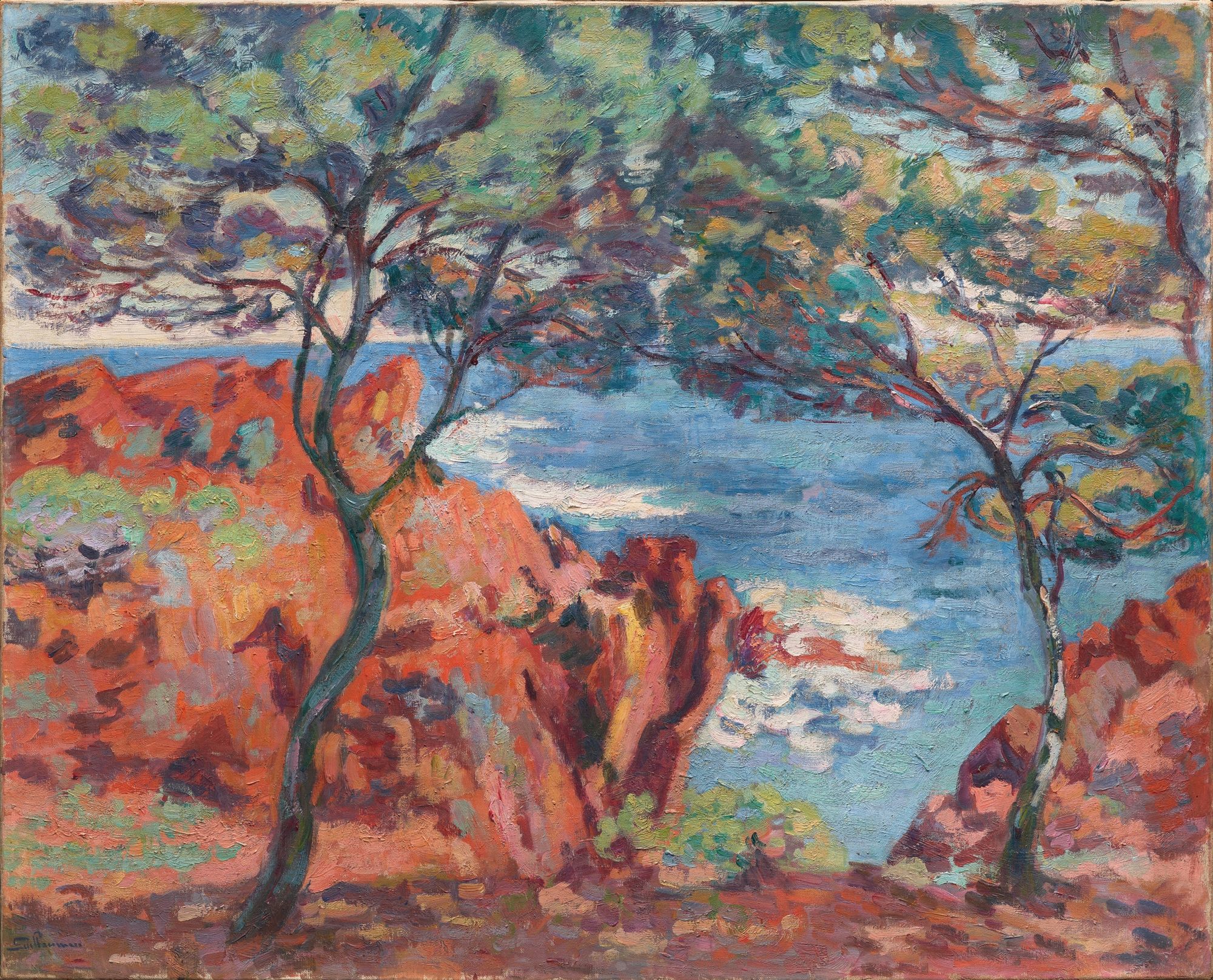 Rochers de l’Ile Besse, Agay (1914)