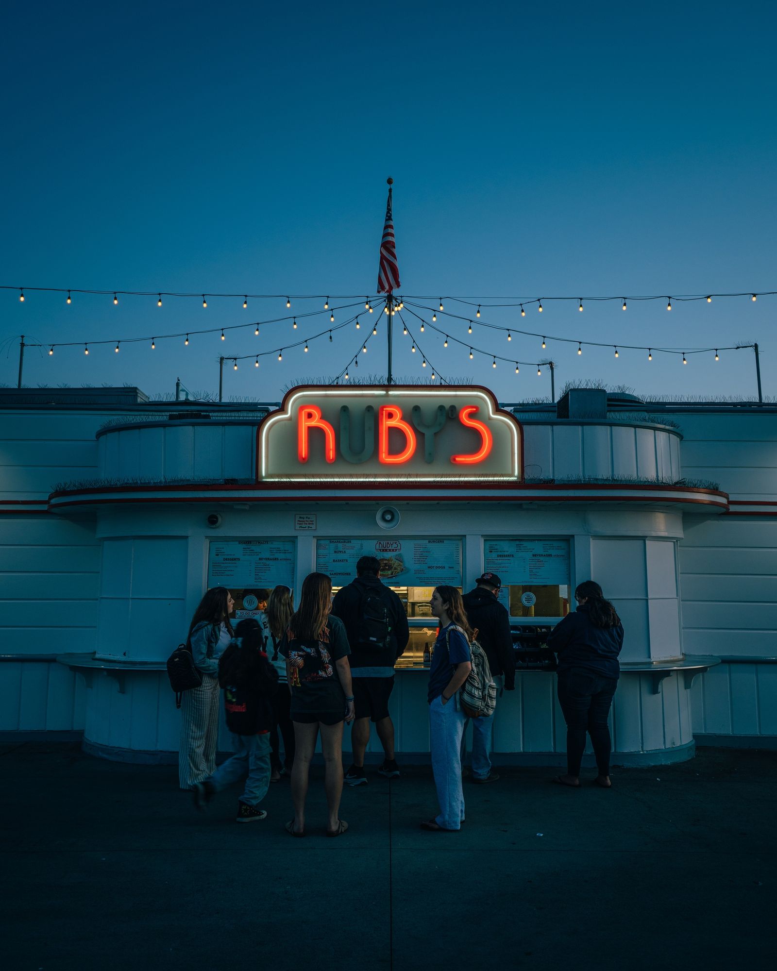 Ruby's Diner on Balboa Pier, Newport Beach 02