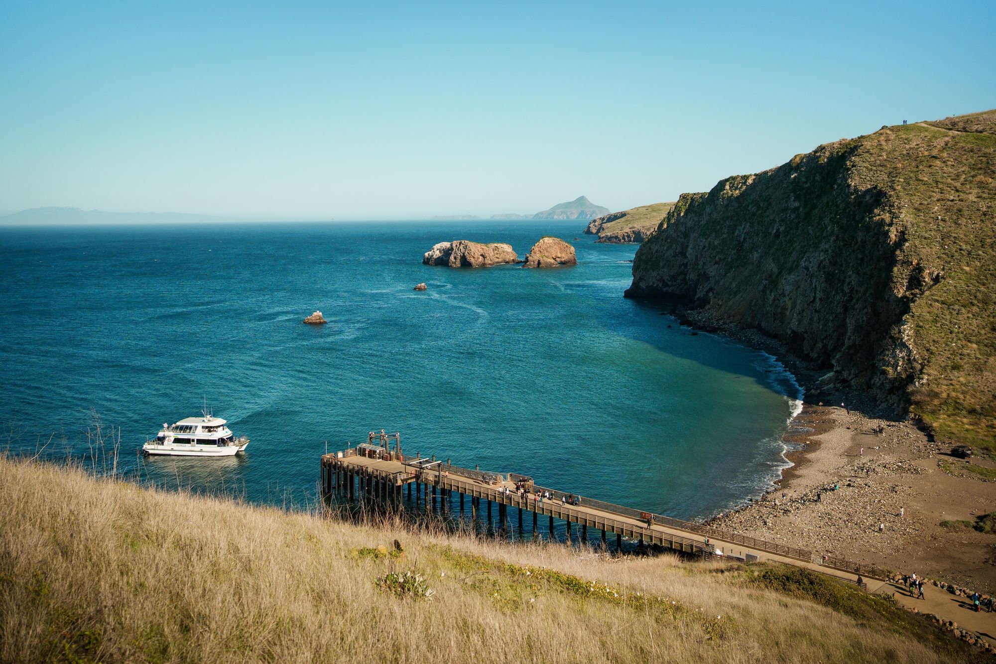 Scorpion Cove, Channel Islands