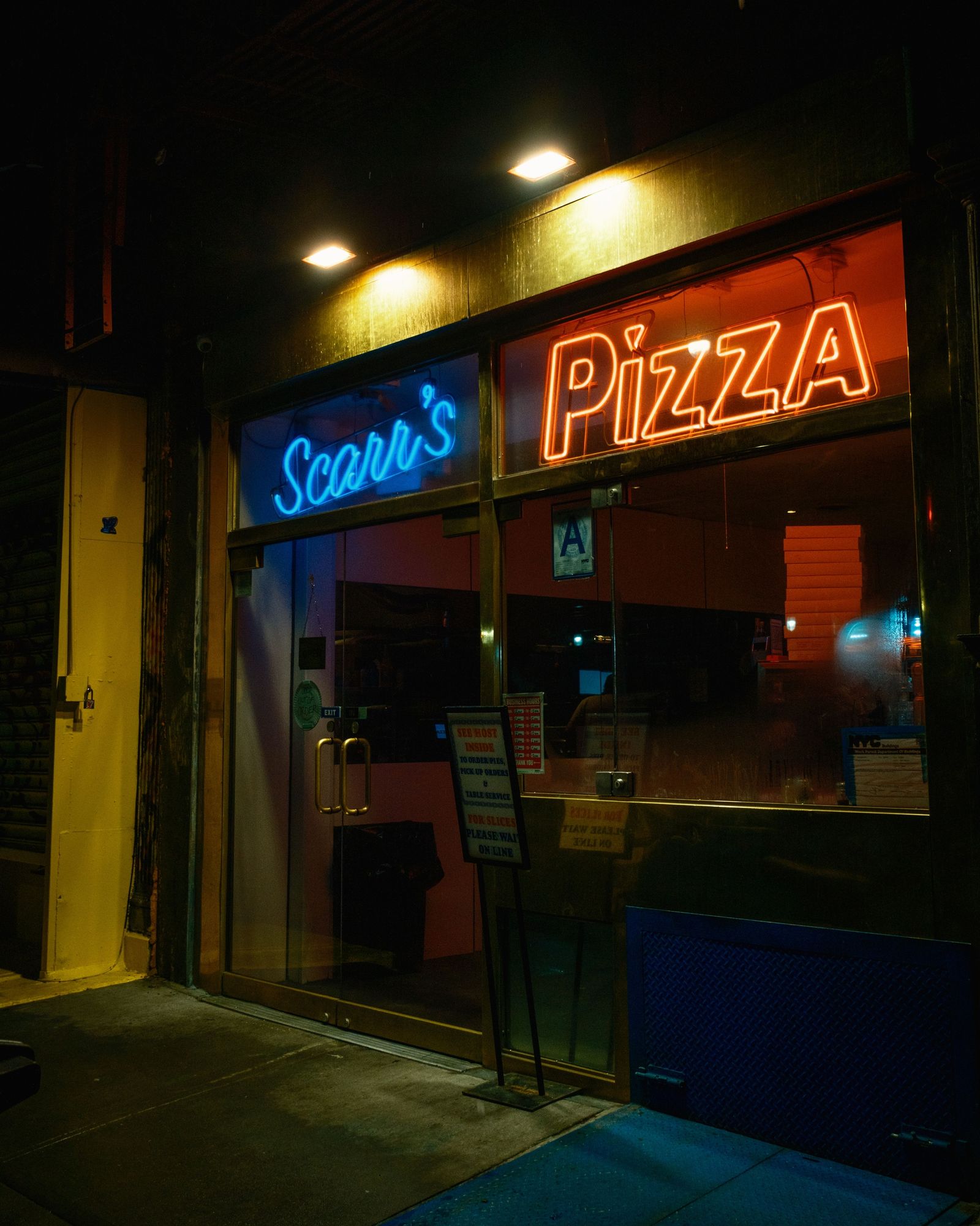 Scarr's Pizza, Lower East Side