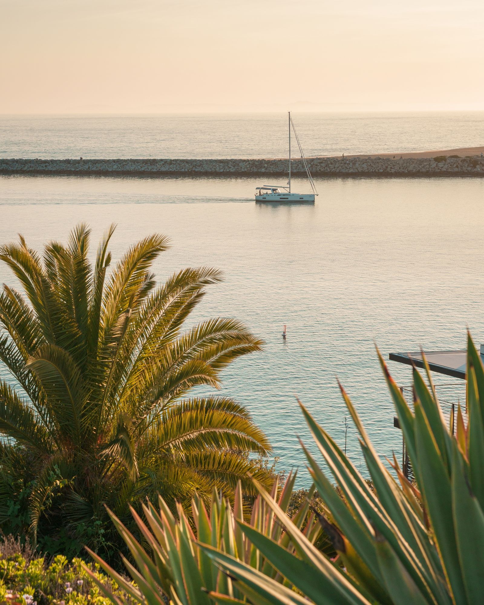 Sailboat in Corona Del Mar