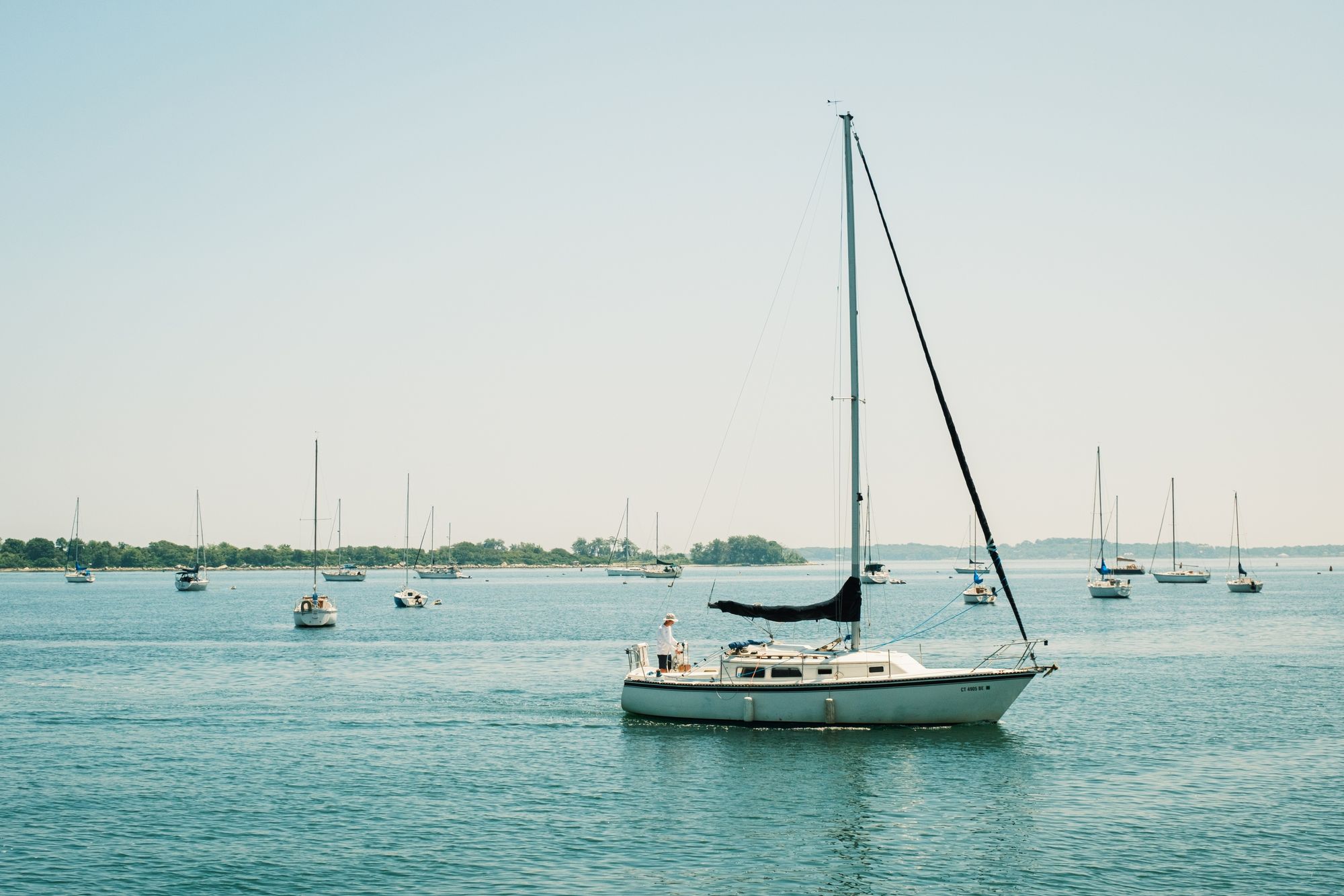 Sailboats in Noank, Groton 01