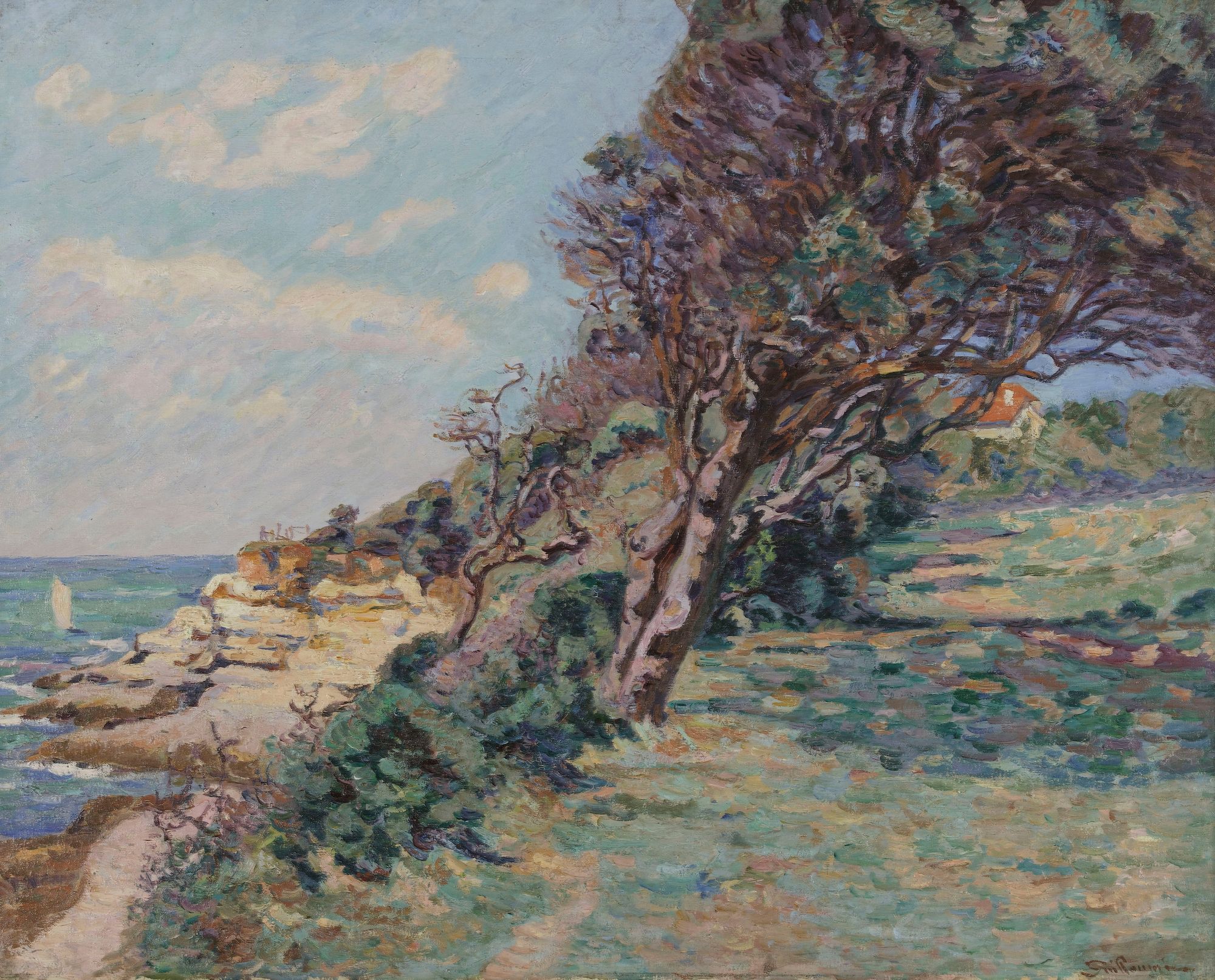 Saint-Palais, la Pointe de la Douane, août 92, 10 heures du matin (1892)