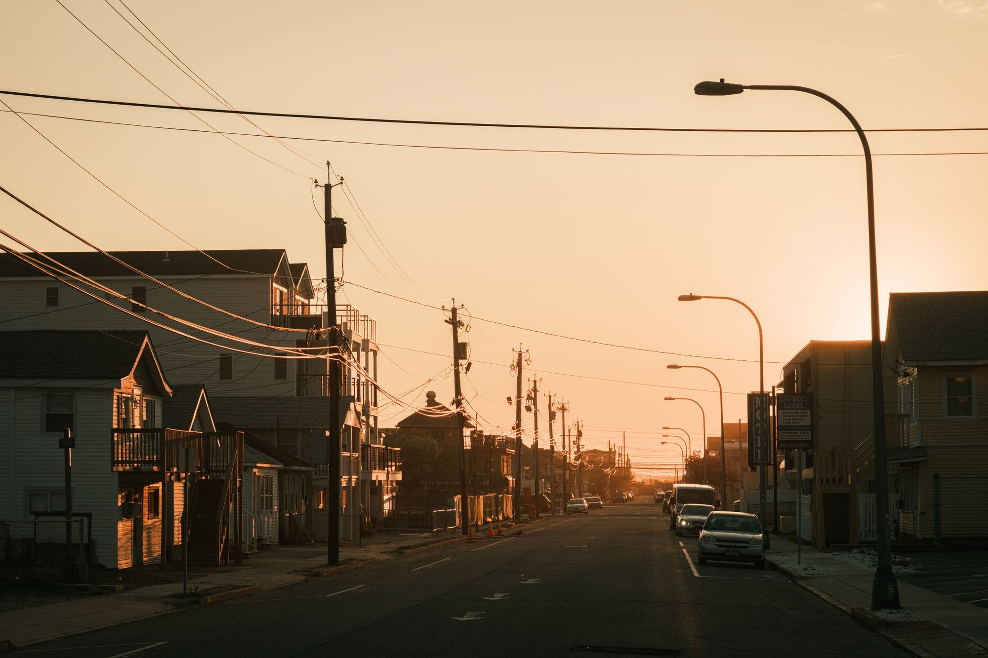 Seaside at Sunset