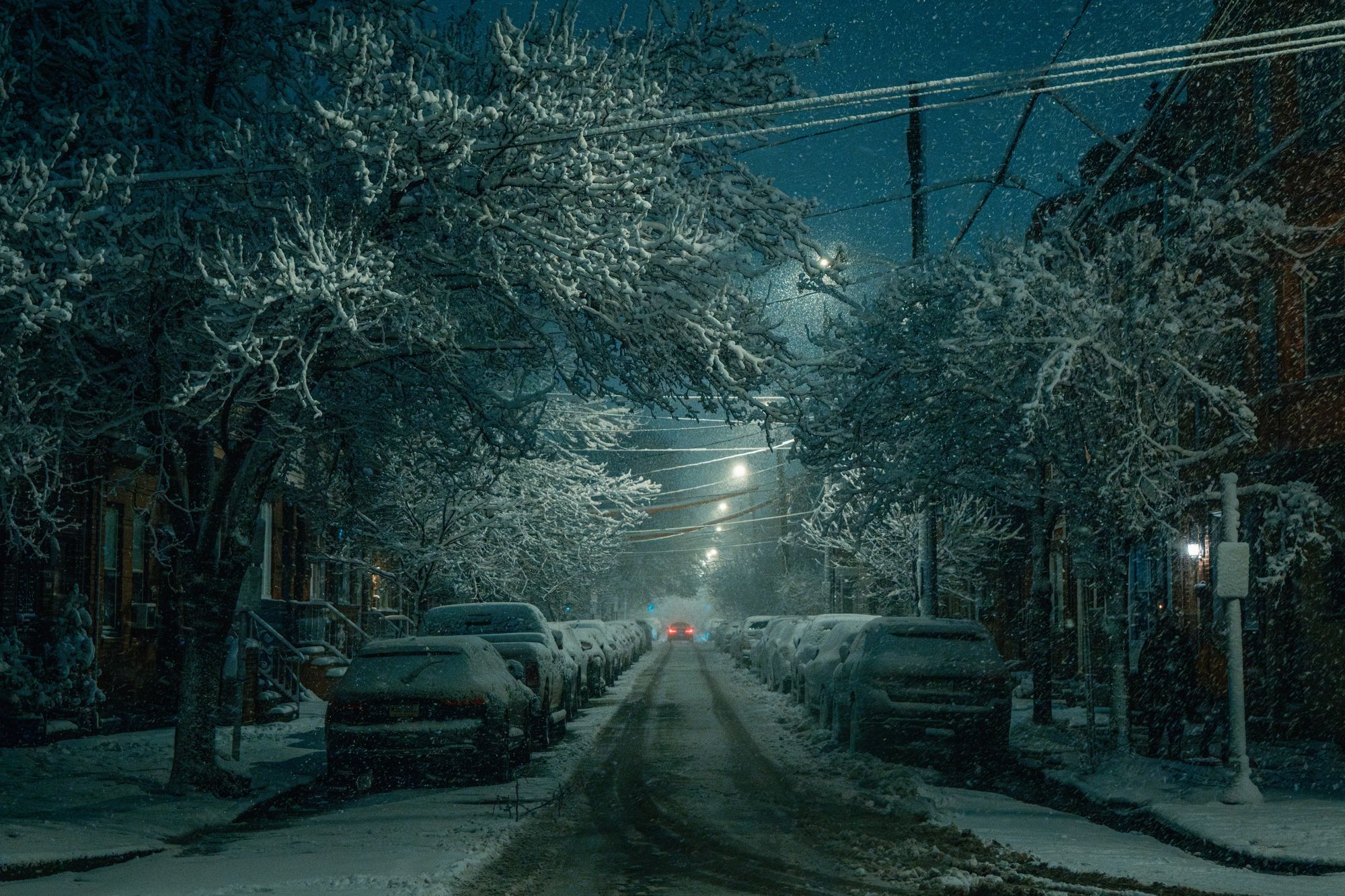 Snowy Night in Philly