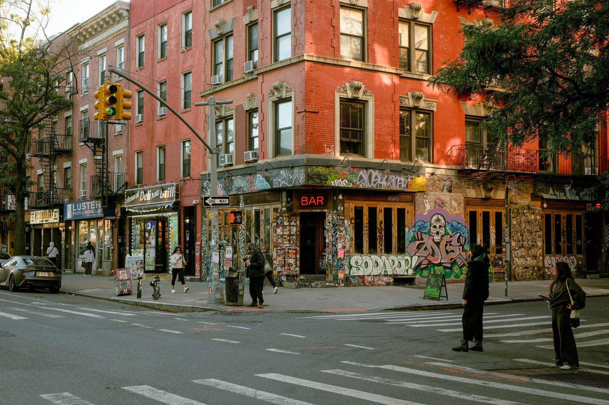 St. Marks & A, East Village