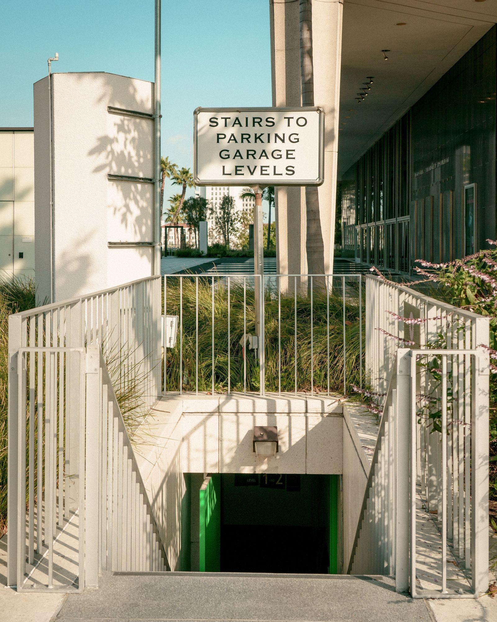 Stairs to Parking Garage Levels