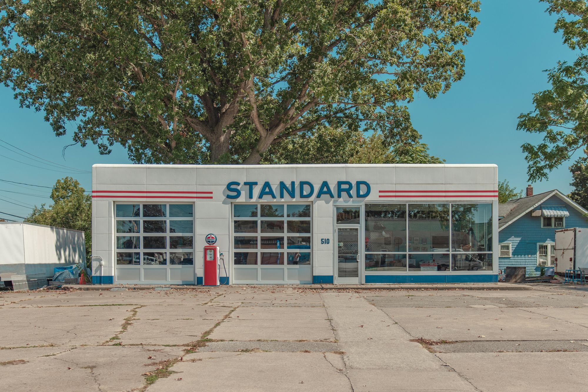 Standard Station in Auburn 02