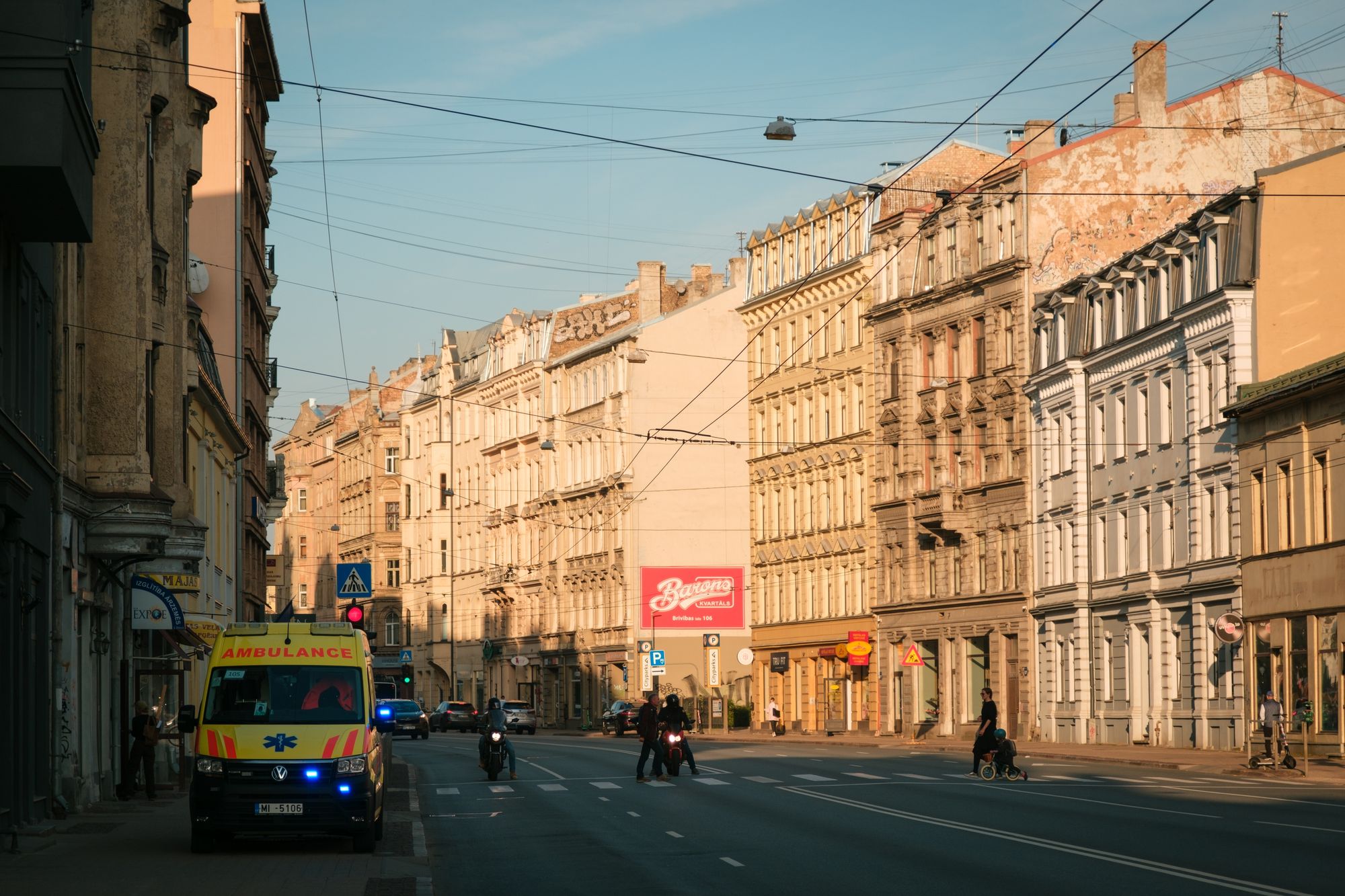 Street in Centrs, Riga 01