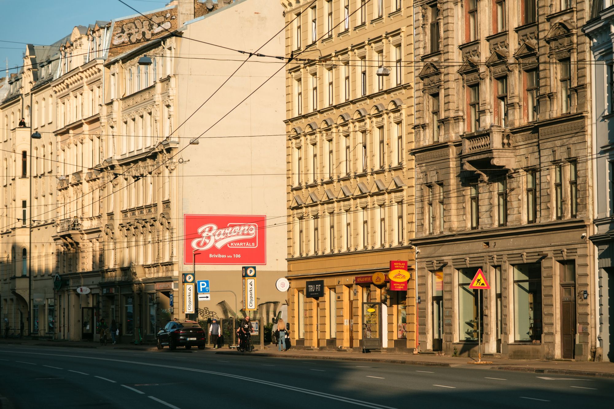 Street in Centrs, Riga 03