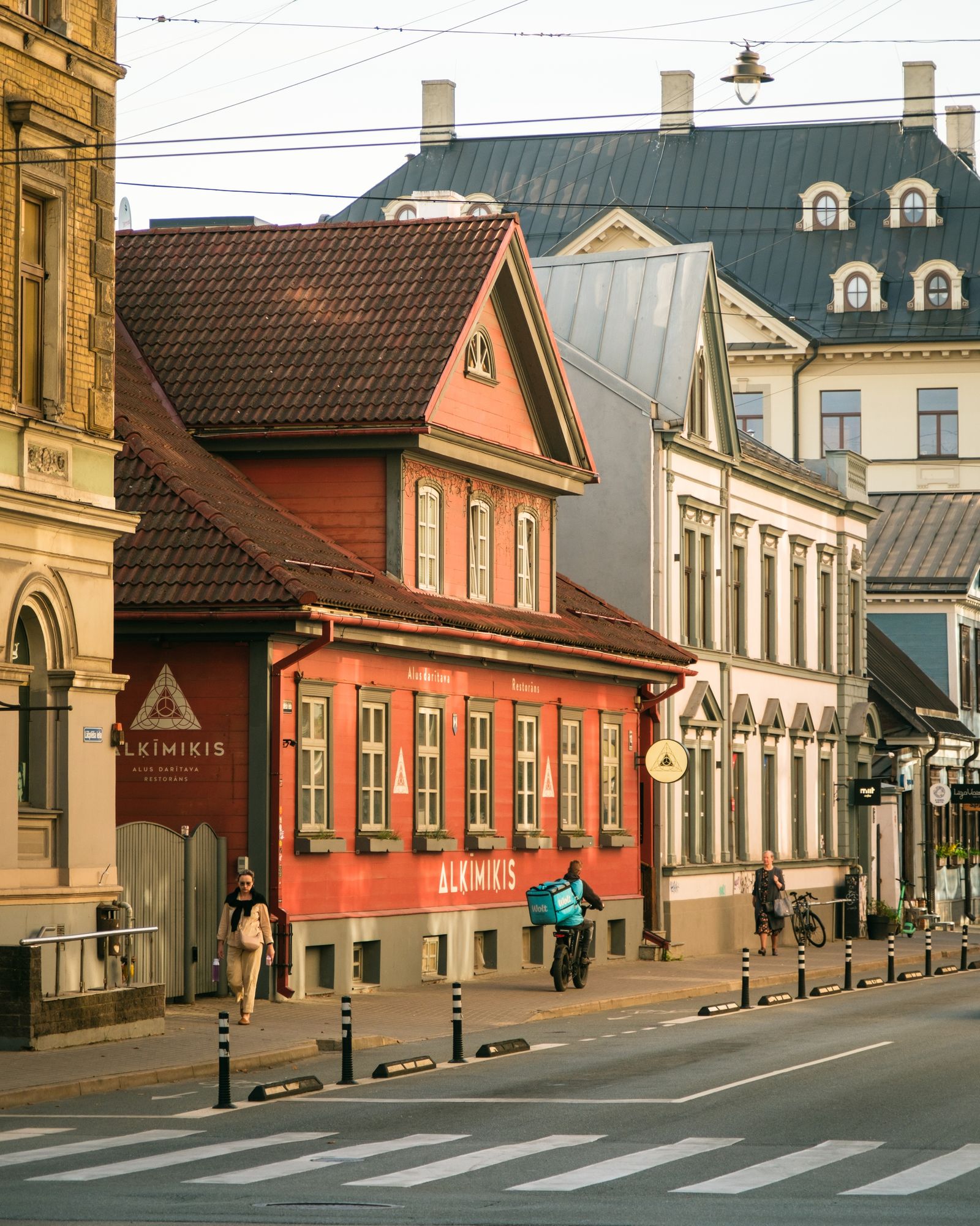 Street in Centrs, Riga 04