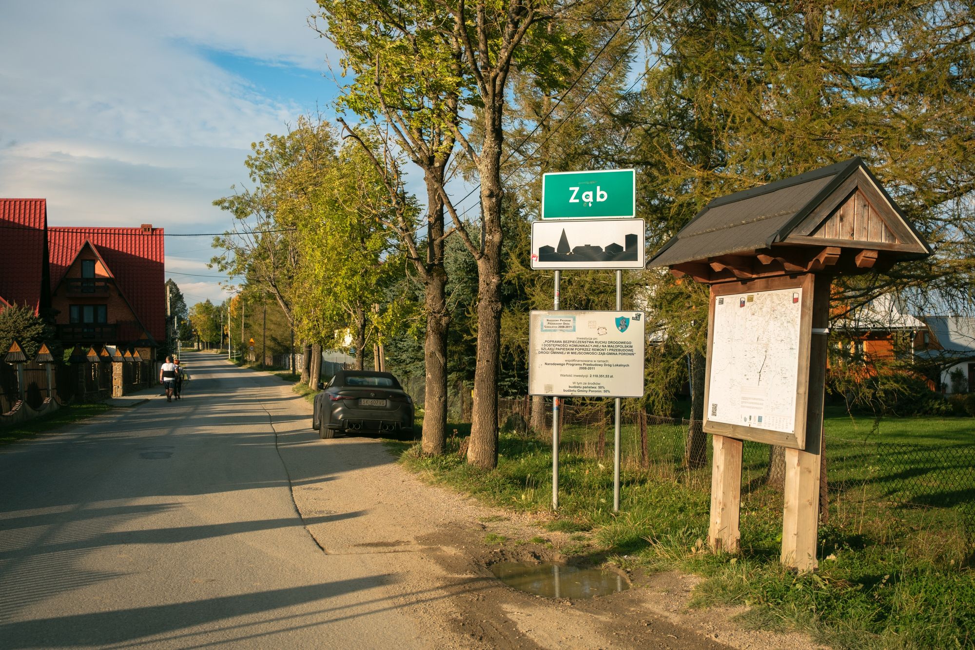 Street in Ząb 04