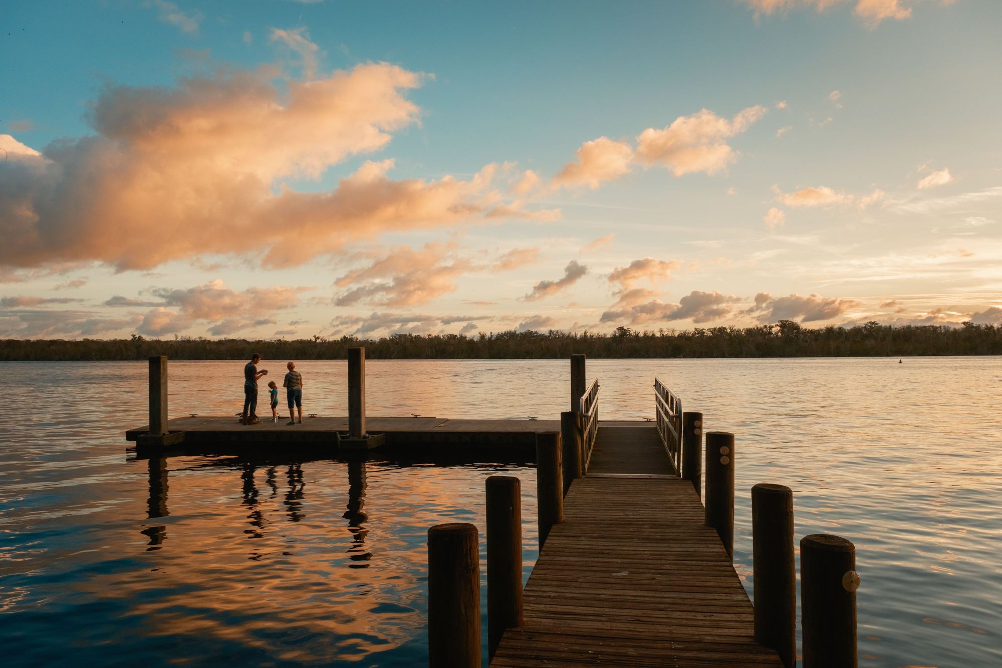 Sunset at Browns Landing, Palatka