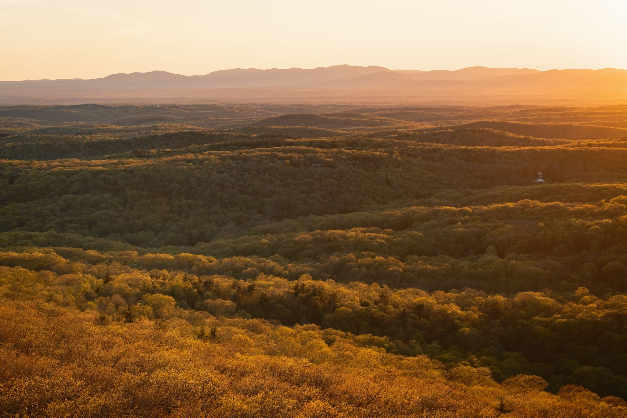 Sunset from Stissing Mountain